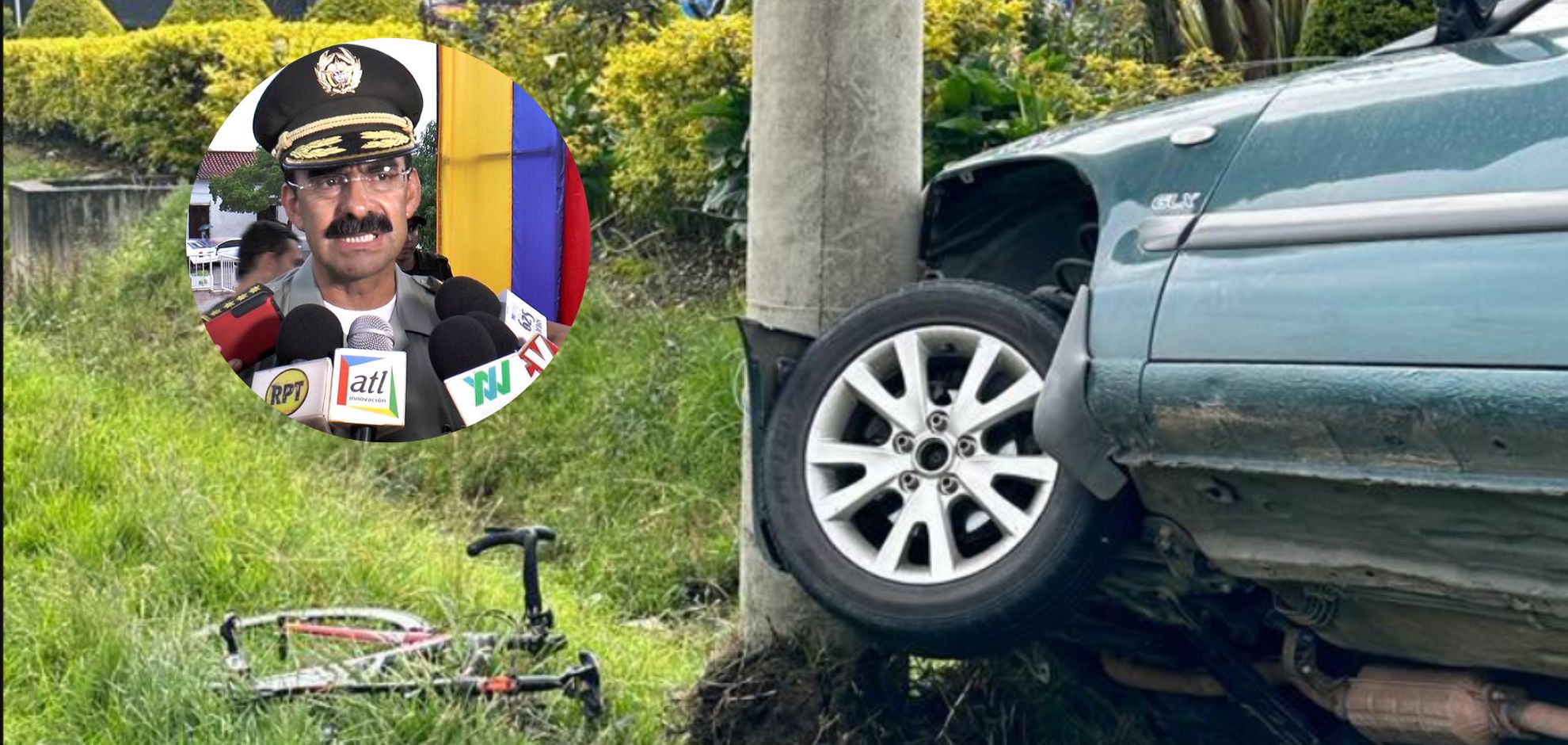 Rodolfo Palomino habló sobre el aparatoso accidente que sufrió en carretera: “Estoy vivo de milagro”