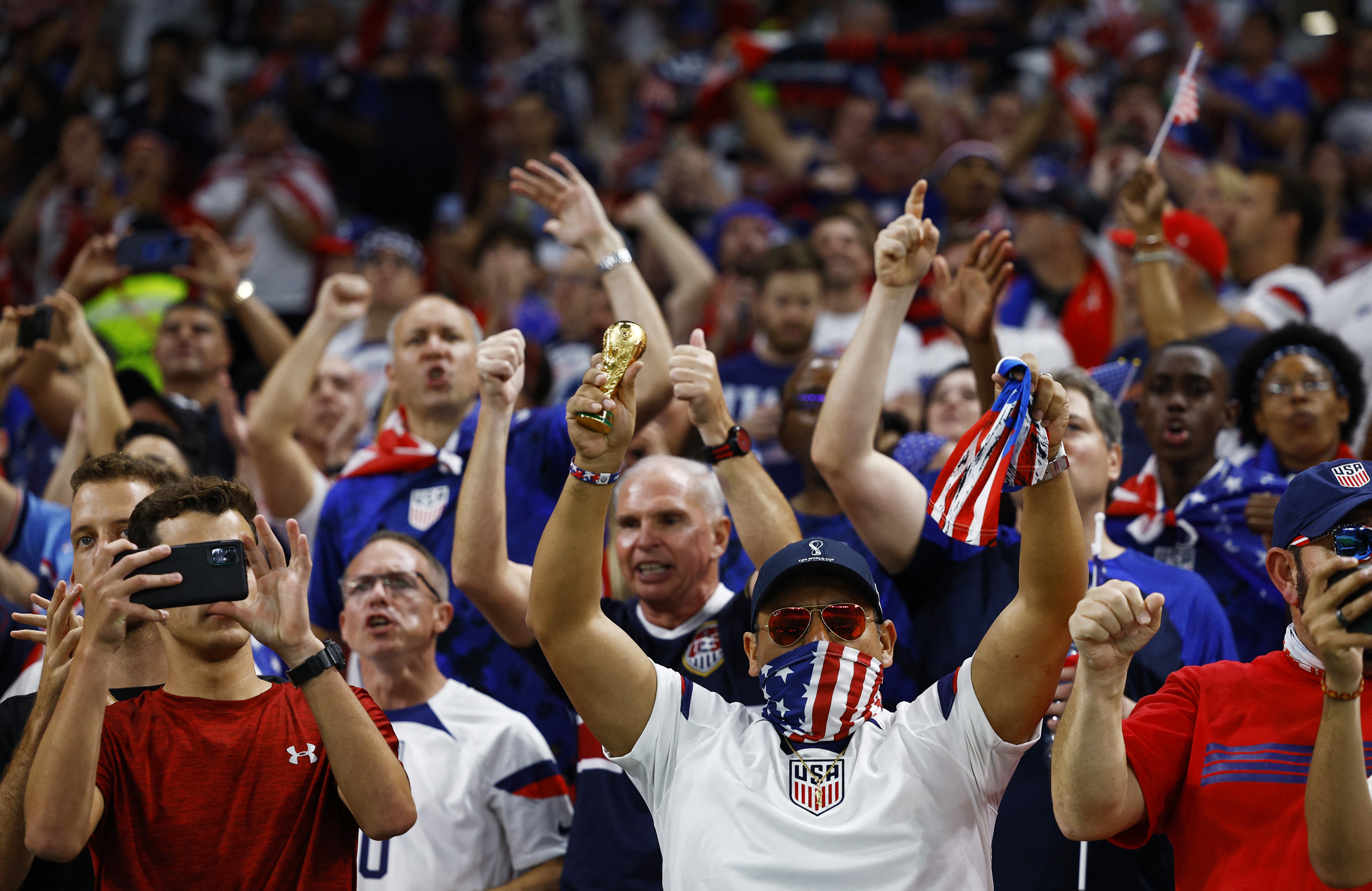 EEUU confirmó ser la mejor selección de Concacaf luego de los fracasos de México y Canadá en Qatar 2022. REUTERS/Susana Vera