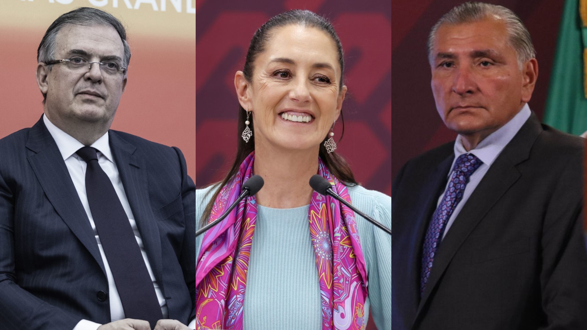 Ebrard, Sheinbaum y López Hernández son las tres principales corcholatas de Morena para la candidatura presidencial (Cuartoscuro)