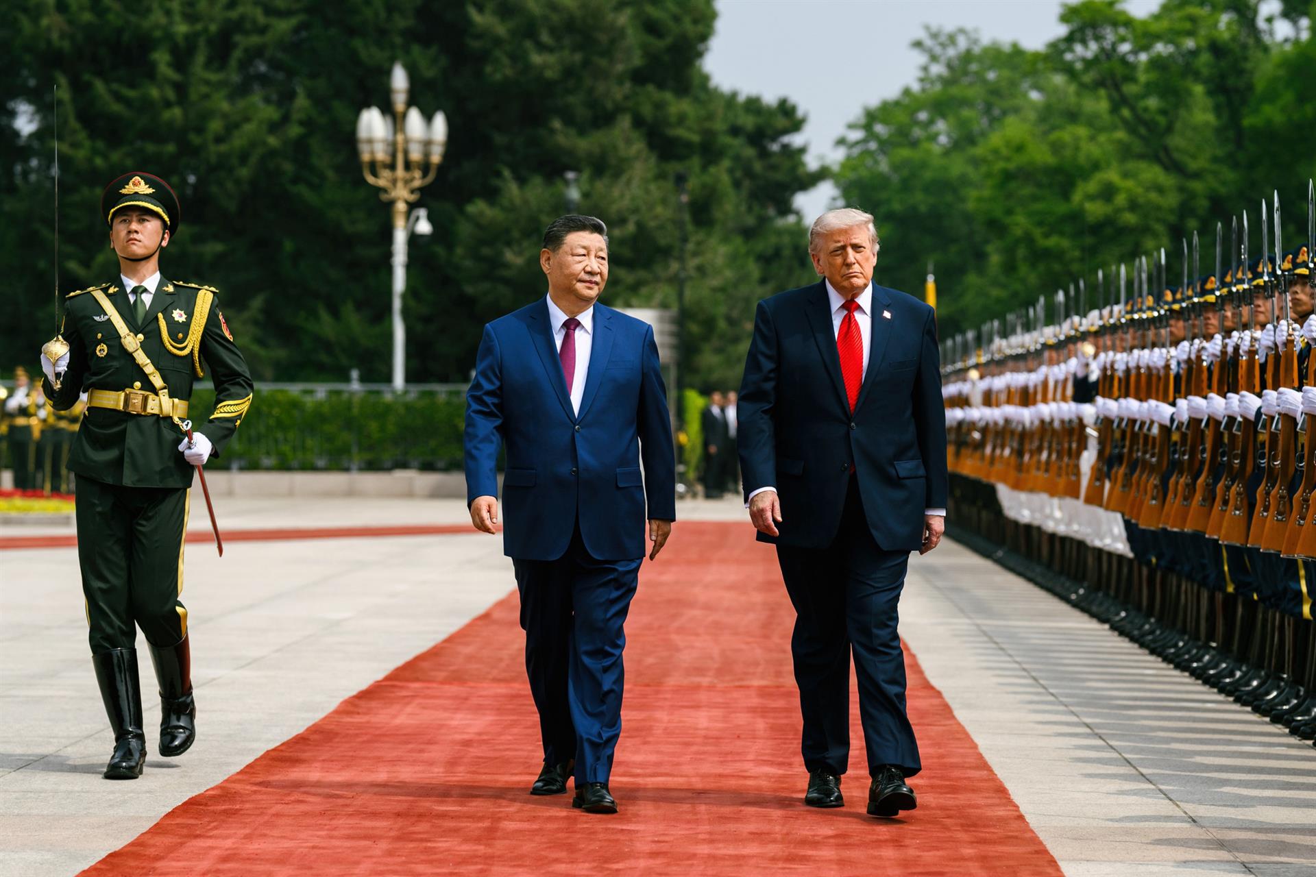 Té en la Casa Blanca: Trump dijo que la visita de Xi Jinping fue "espectacular"