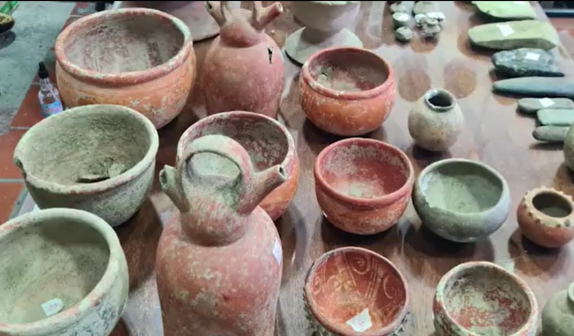 Incautan 77 piezas arqueológicas precolombinas que eran vendidas en un local comercial de Cali