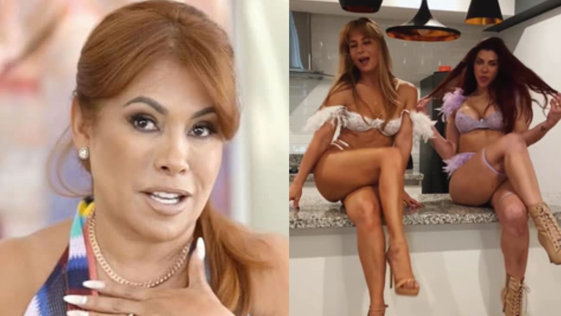 Magaly Medina presentó parte de la colaboración entre Xoana Gonzáles y Olen...