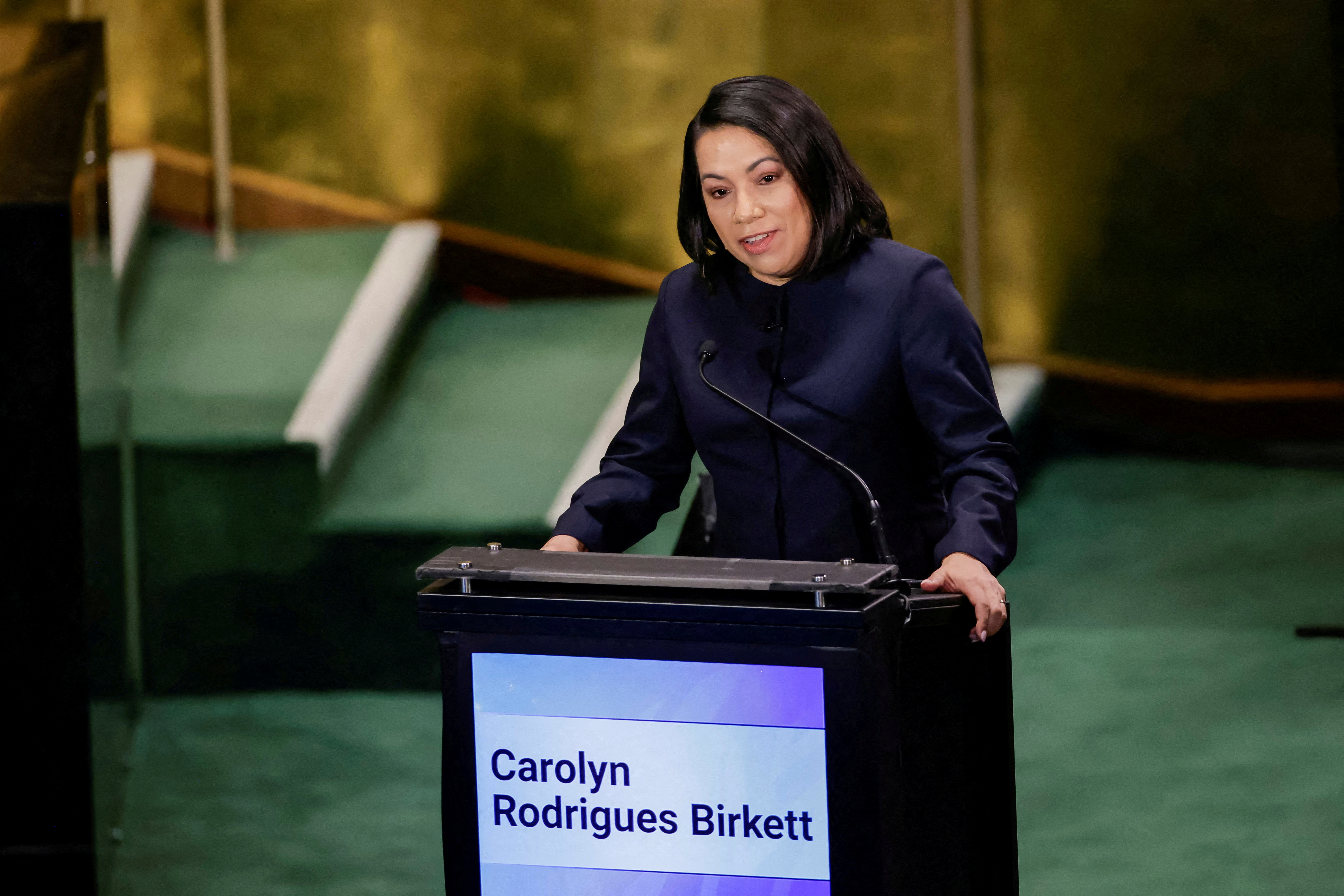 Qui&eacute;n es Carolyn Rodrigues-Birkett, una de las favoritas para dirigir la ONU que homenaje&oacute; al dictador cubano Fidel Castro
