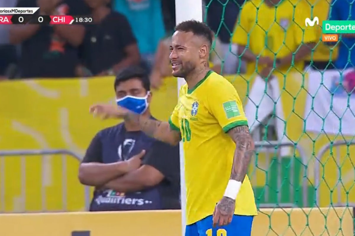 Neymar Missed Incredible Goal Chance In Chile Vs Brazil By Qualifiers Qatar 22 Infobae