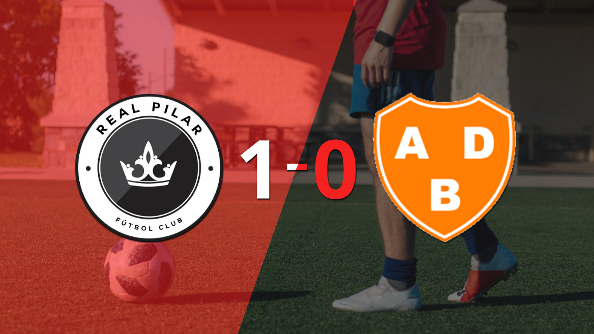 Con lo justo, Real Pilar venció a Berazategui 1 a 0 en el estadio Municipal de Pilar