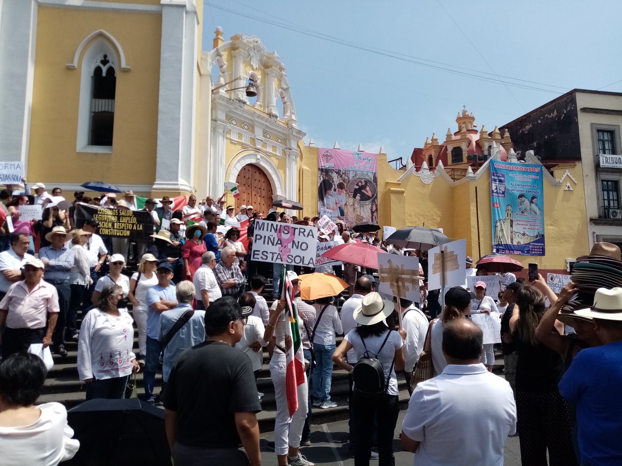 (Foto: Marcha Morelia/ @TomasGlezCorro)