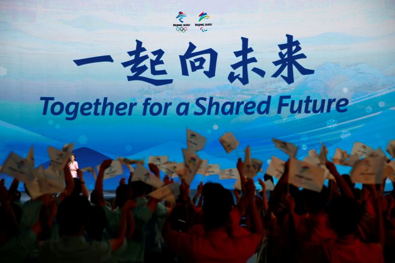 Los Juegos de Invierno de Pekín 2022 se celebrarán del 4 al 20 de febrero y contará solo con público chino
Sep 17, 2021. REUTERS/Tingshu Wang