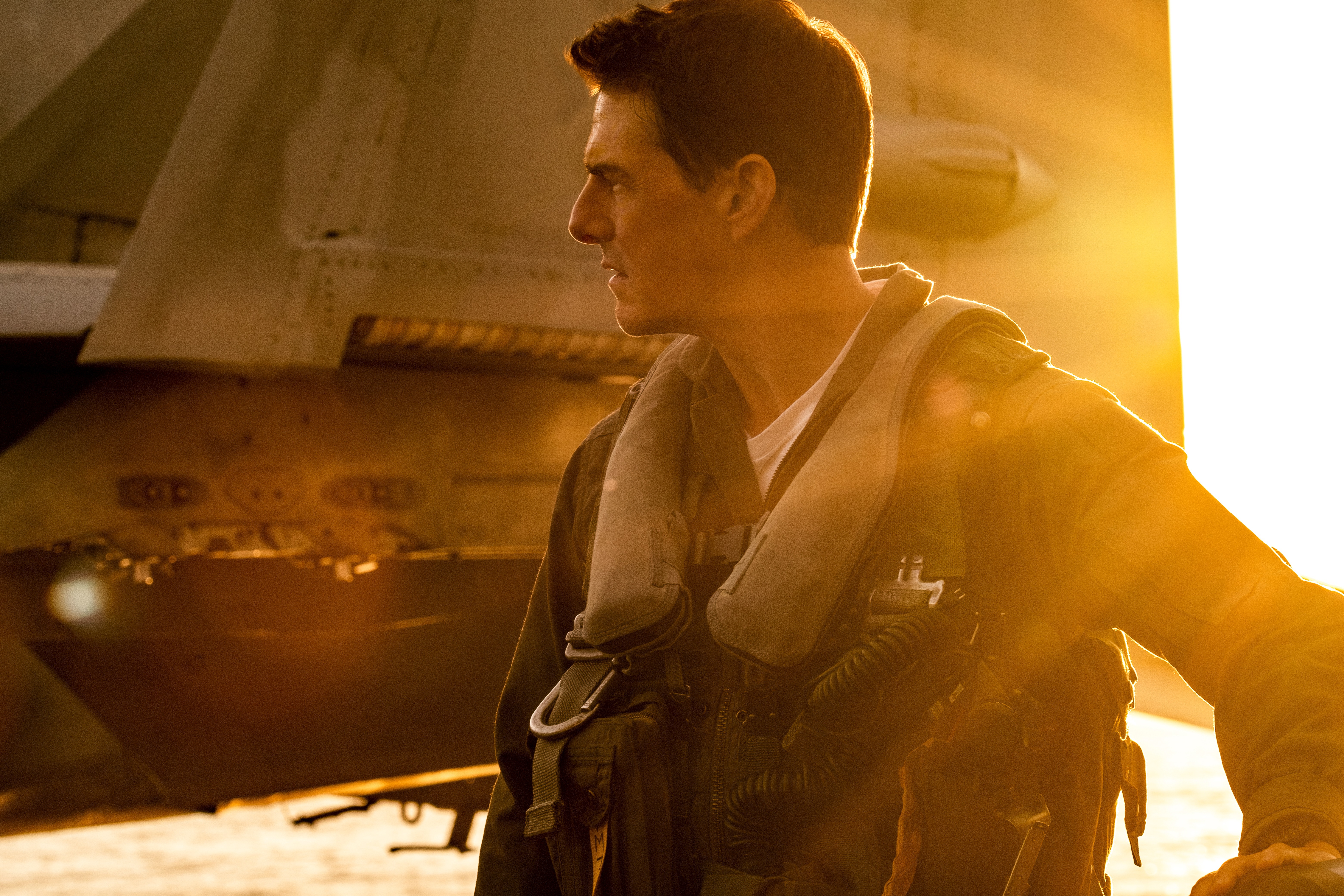 “¡Nos vemos en el cine!”, cerró el mensaje para CinemaCon con el cual Tom Cruise presentó "Top Gun: Maverick". (Paramount Pictures/EFE)
