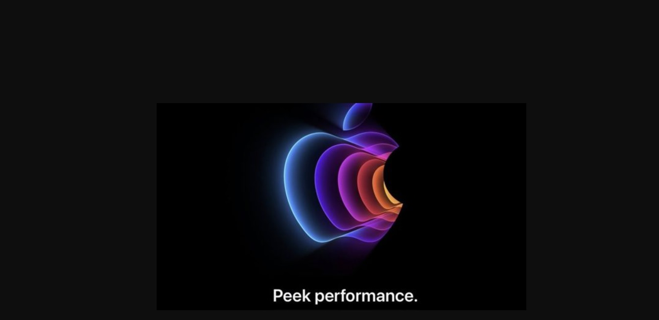 Apple anunció su primer evento de 2022: Peek performance