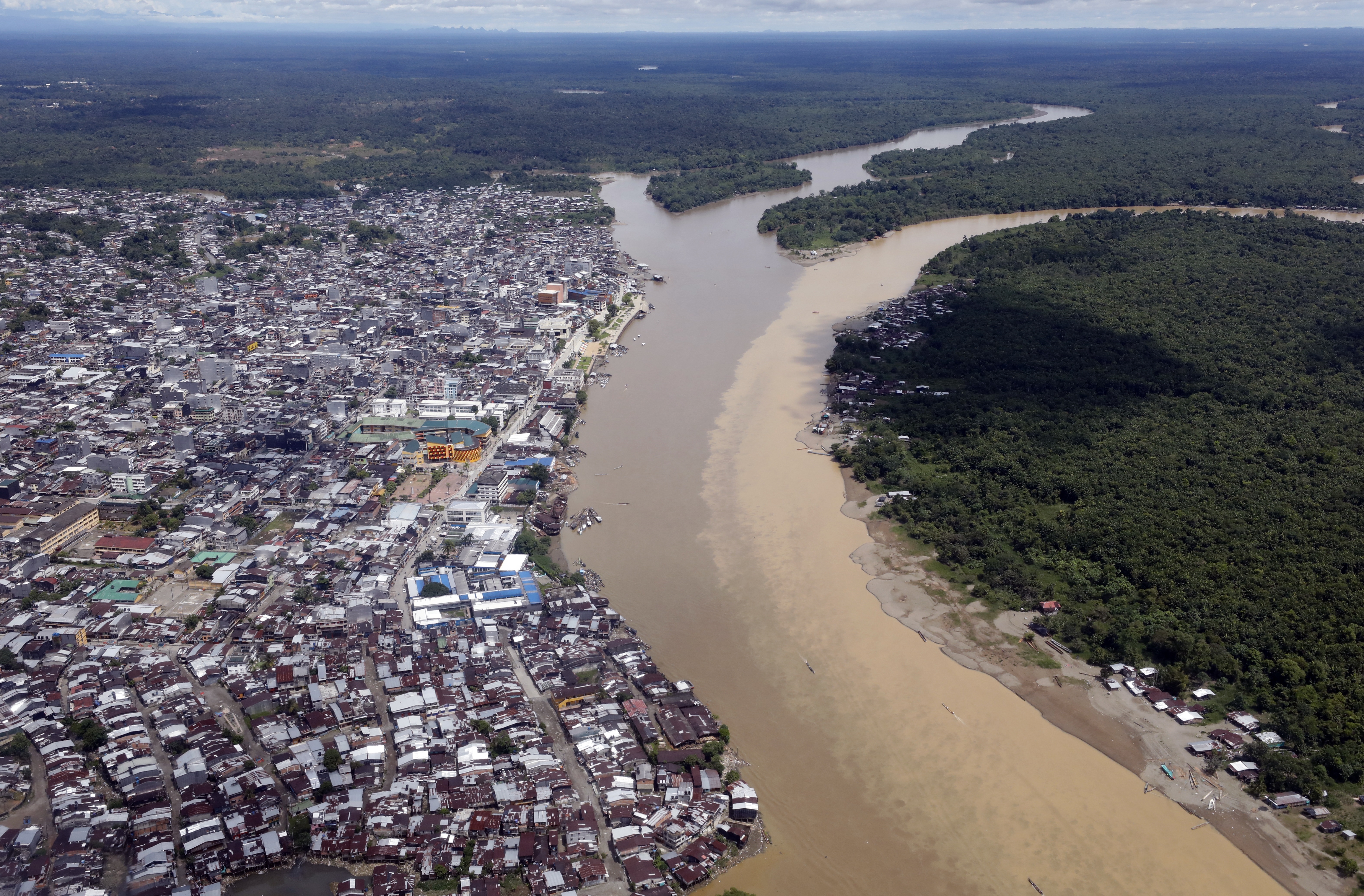 Vista aérea de Quibdó (Colombia). EFE/ Mauricio Dueñas Castañeda/Archivo

