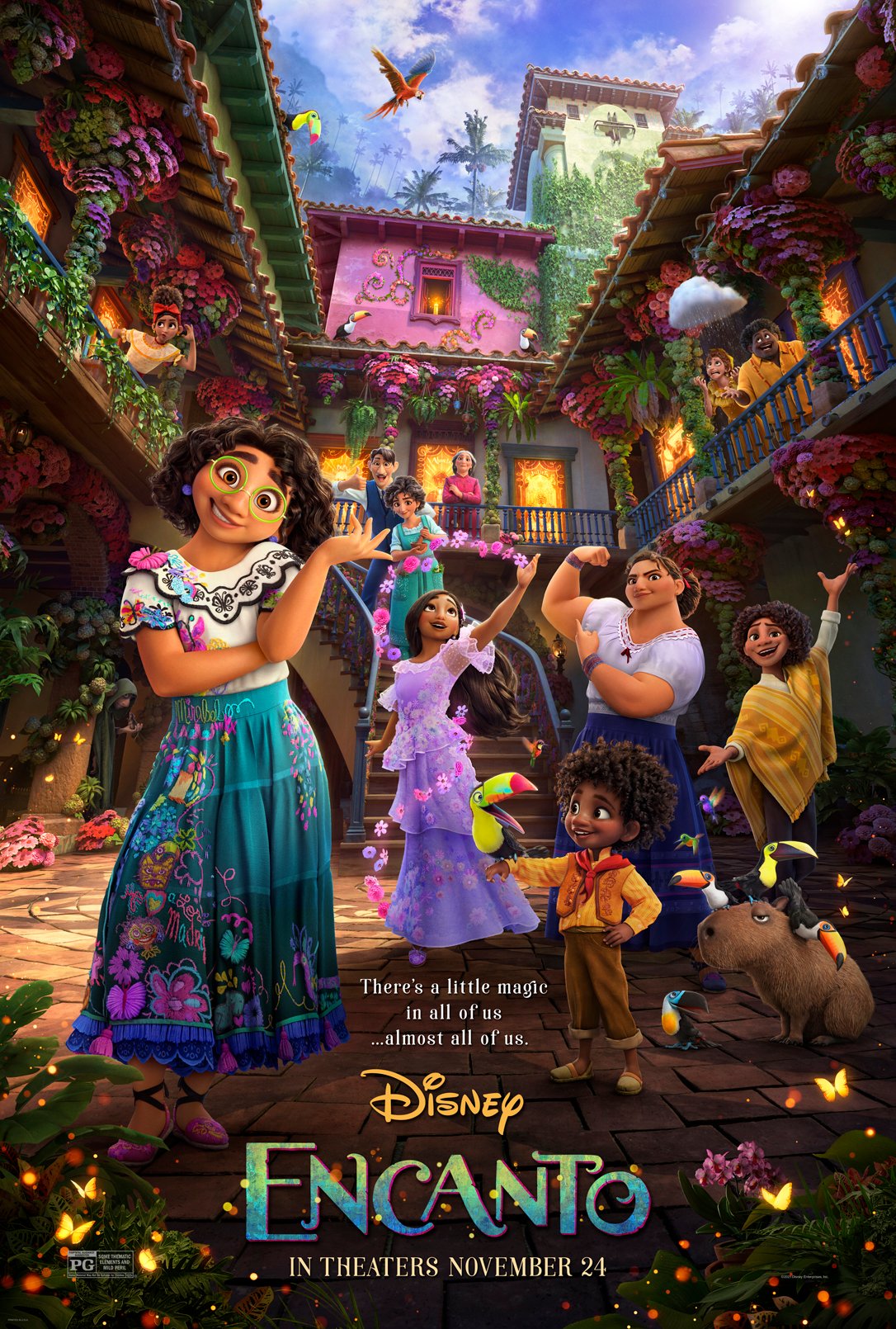 Disney reveló nuevo tráiler y póster de Encanto, la película inspirada en  Colombia - Infobae