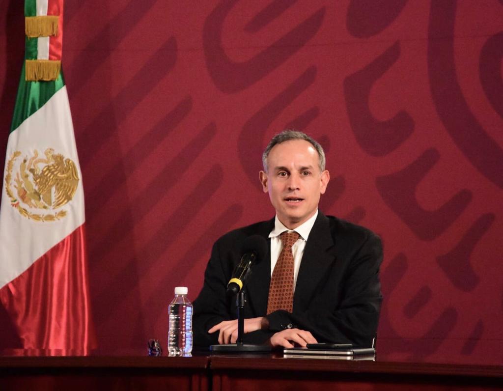 López-Gatell confirmó que un caso positivo de coronavirus estuvo en conferencia de prensa en Palacio Nacional (Foto: Cortesía)