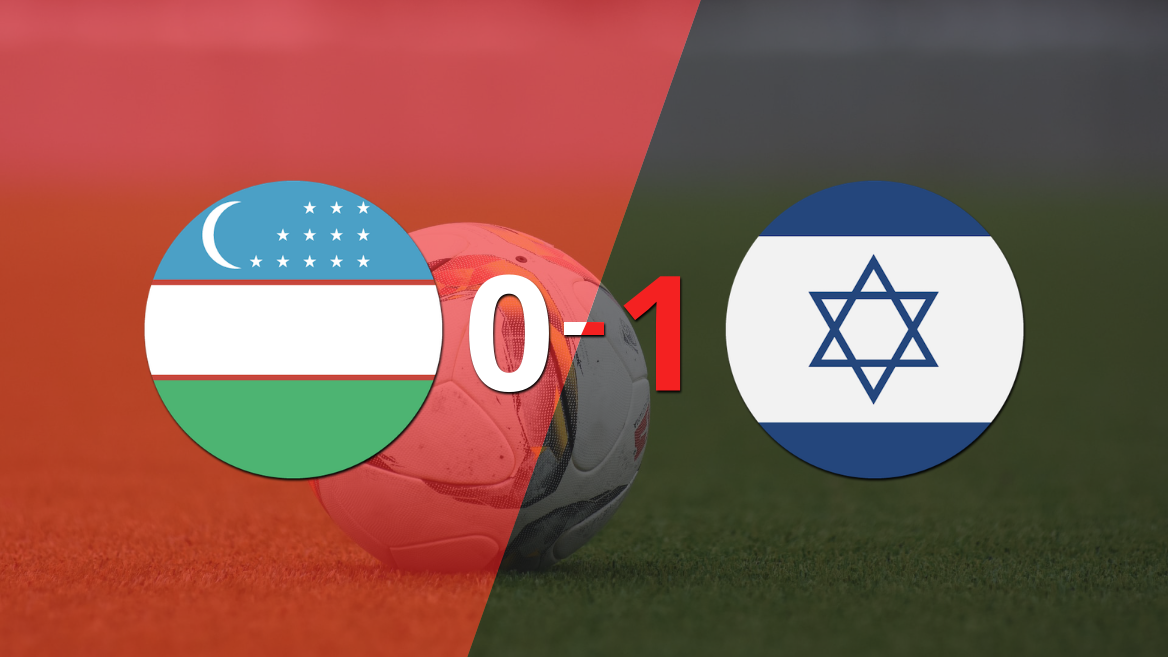 Israel venció 1-0 a Uzbekistán y clasificó a Cuartos de Final