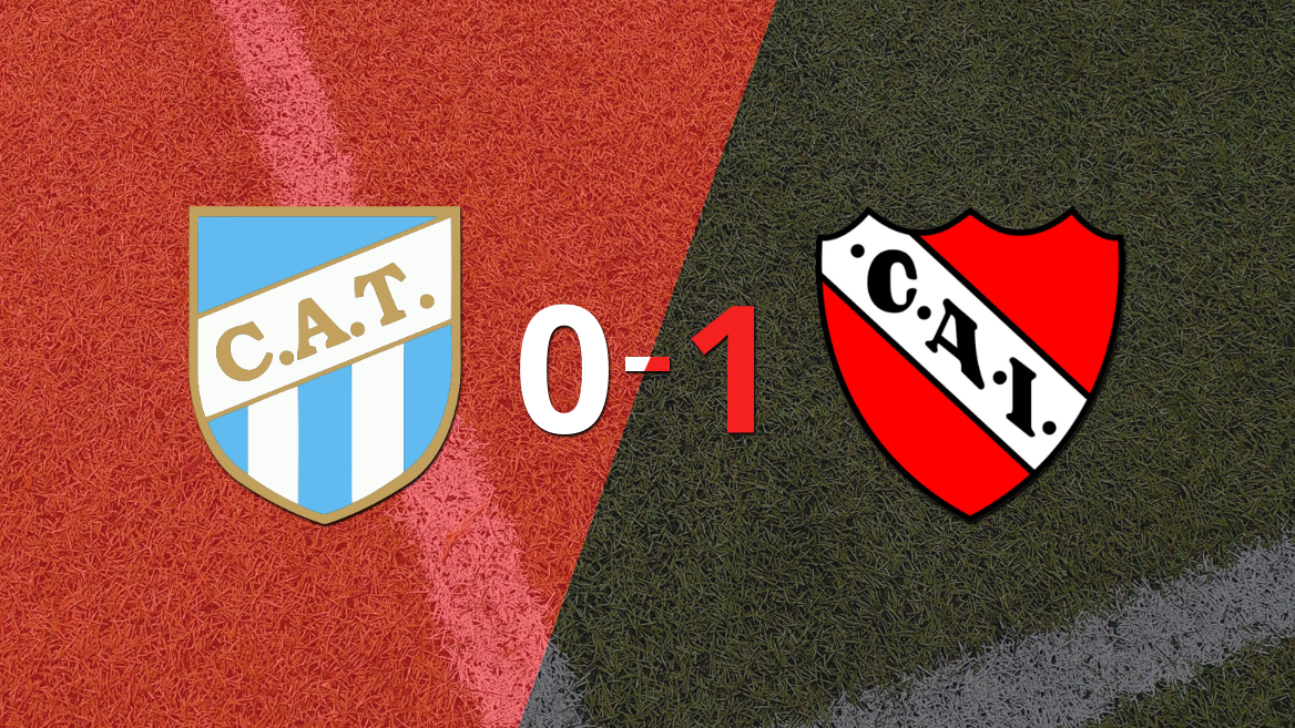 Atlético Tucumán cayó en casa frente a Independiente 1-0