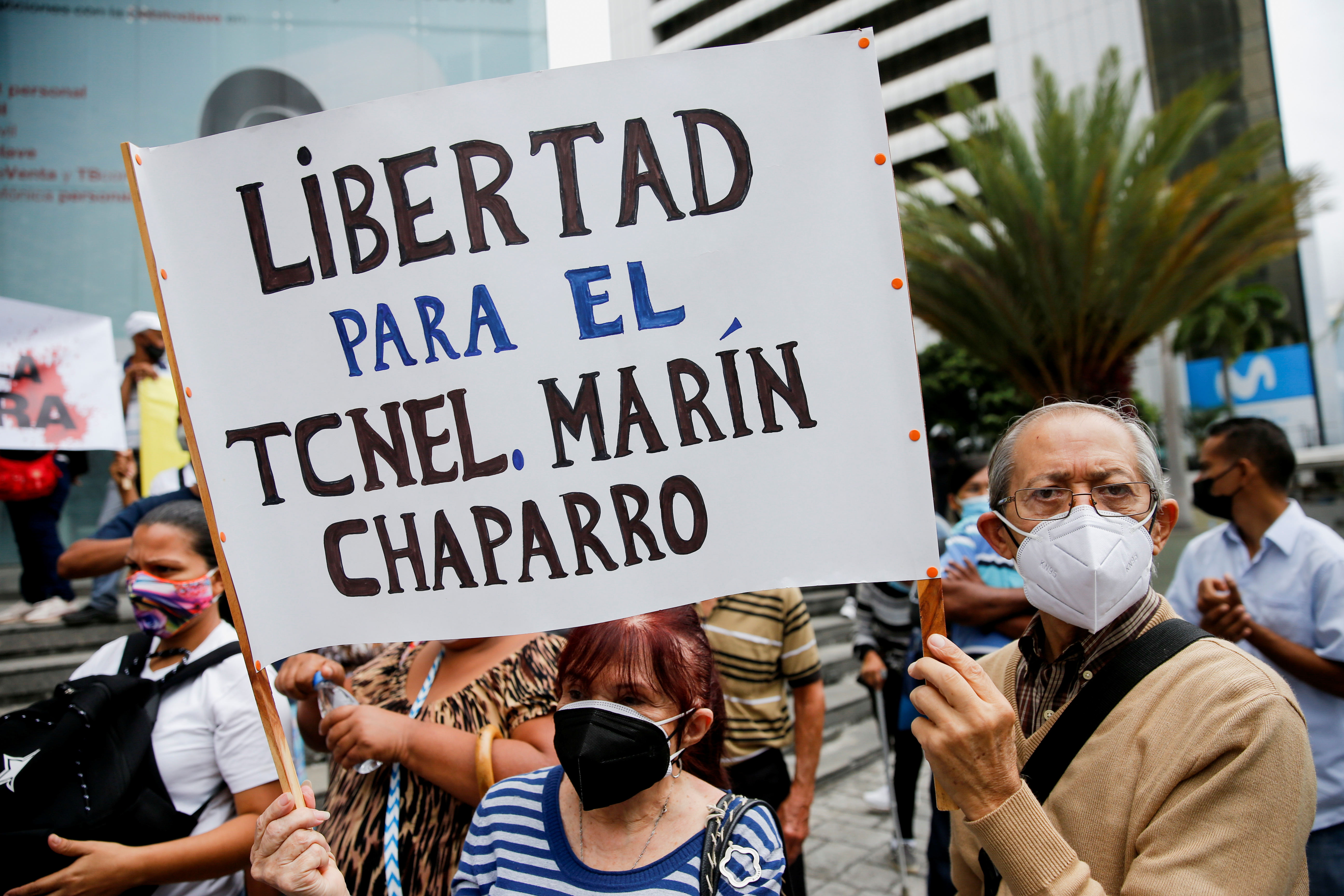 Marín Chaparro informó de su protesta a través de una carta difundida por la ONG Justicia Venezolana (REUTERS/Leonardo Fernandez Viloria)