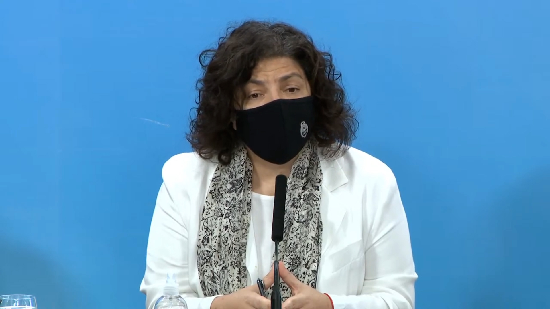 Carla Vizzotti, la ministra de Salud de Argentina, reconoció que están creciendo los casos diarios de Covid y que se analizan medidas