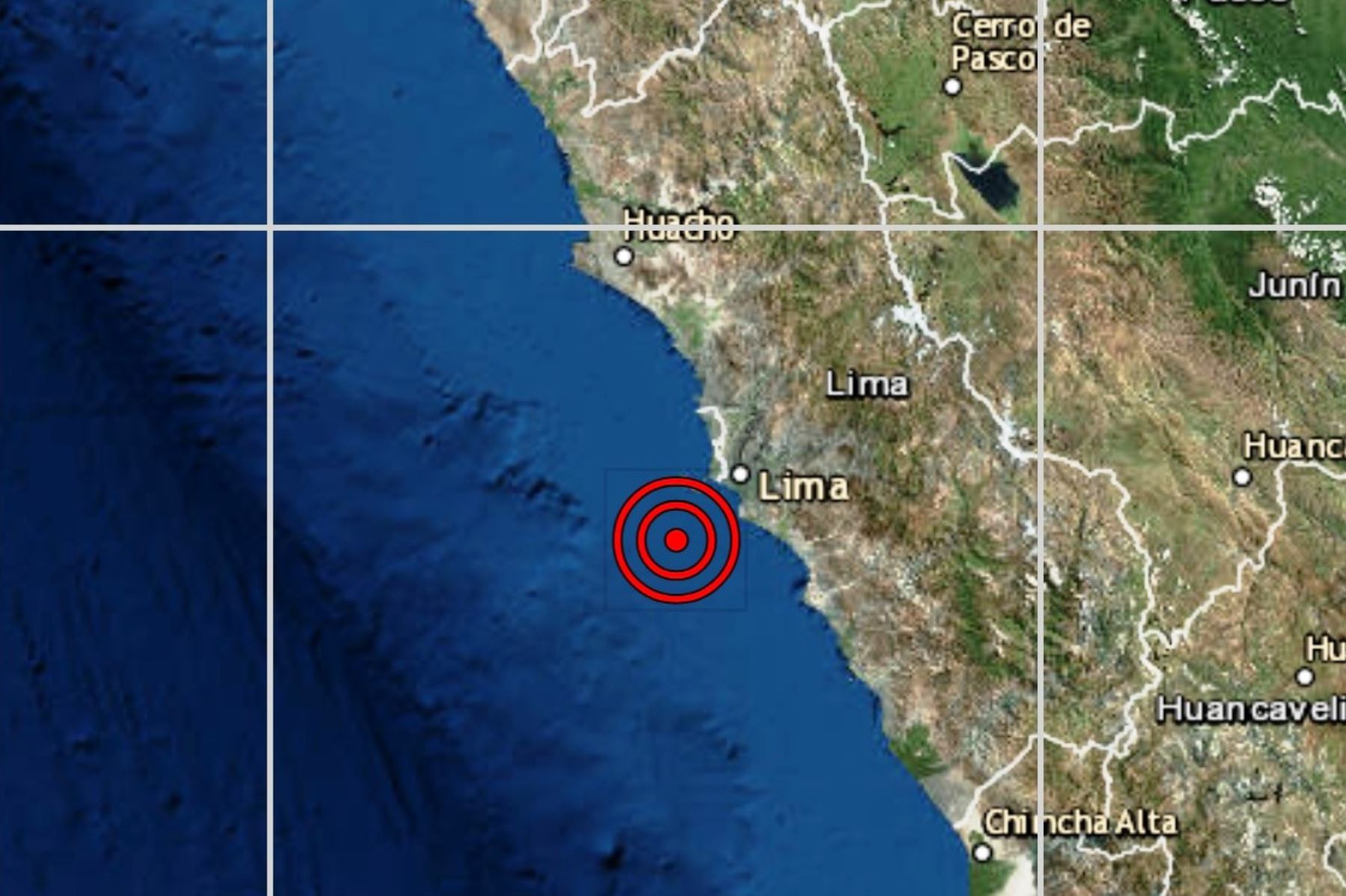 Sismo de 4.5 de magnitud se registró esta mañana en Cañete