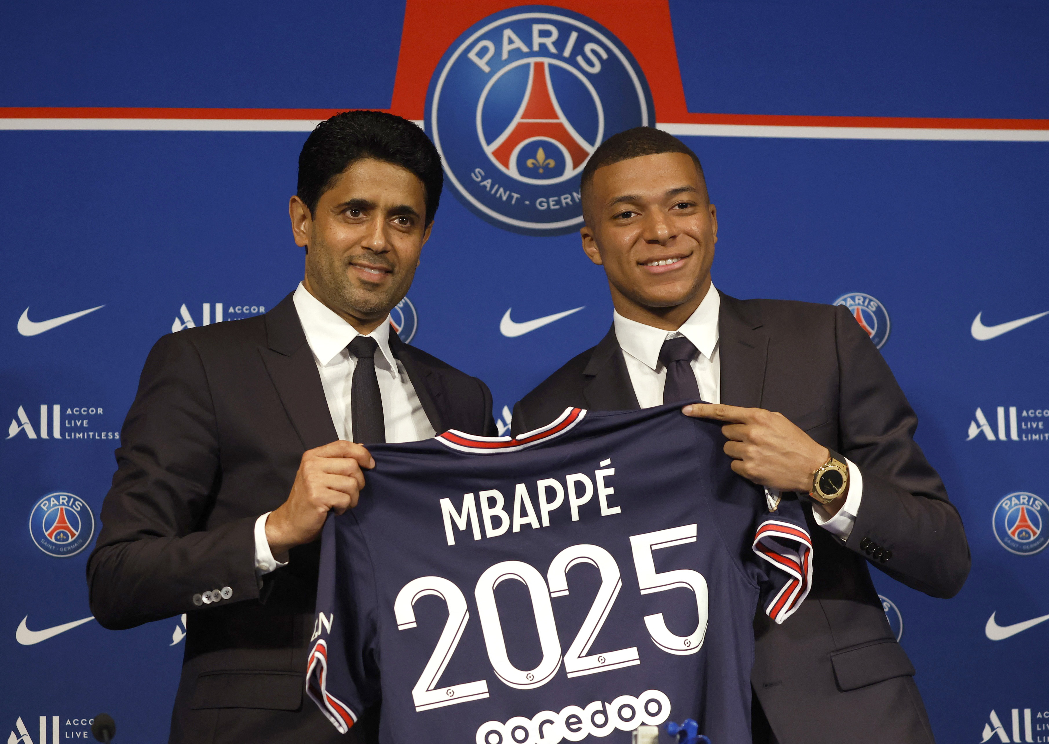 Mbappé se extiende con la empresa hasta junio de 2025 (Reuters)
