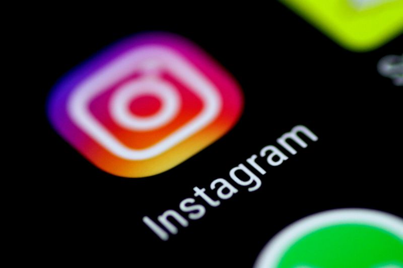 File photo of the Instagram logo on a mobile phone screen (Photo: REUTERS/Thomas White/)