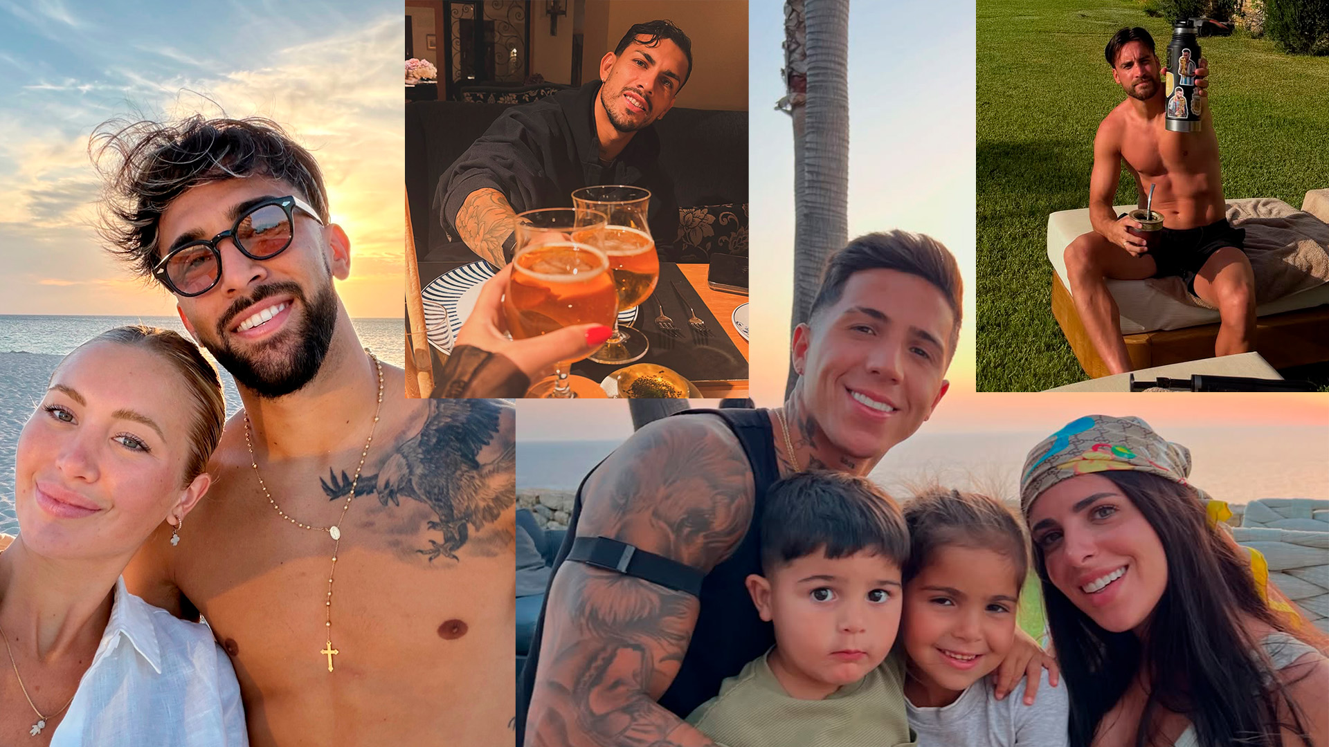 Las vacaciones de los integrantes de la Selecci&oacute;n tras el Mundial: de la revoluci&oacute;n por Scaloni en Pujato a las playas paradis&iacute;acas