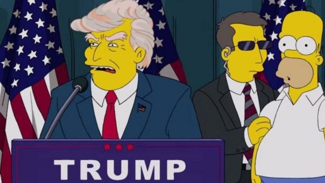"Los Simpson" también predijeron que Donald Trump sería presidente de los EEUU. (20th Century Fox Television)