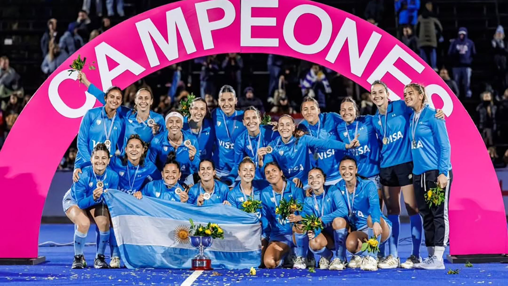 Las Leonas le ganaron por 3-0 a Estados Unidos y se consagraron campeonas de la Copa Panamericana