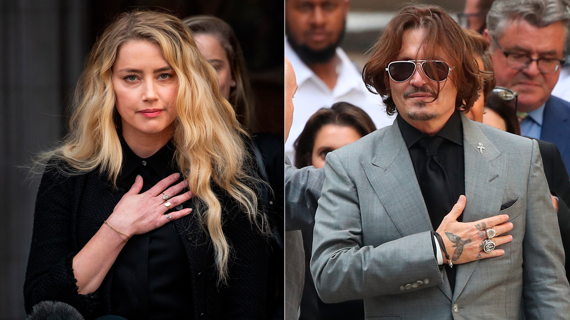 Começa o julgamento por difamação entre Johnny Depp e Amber Heard