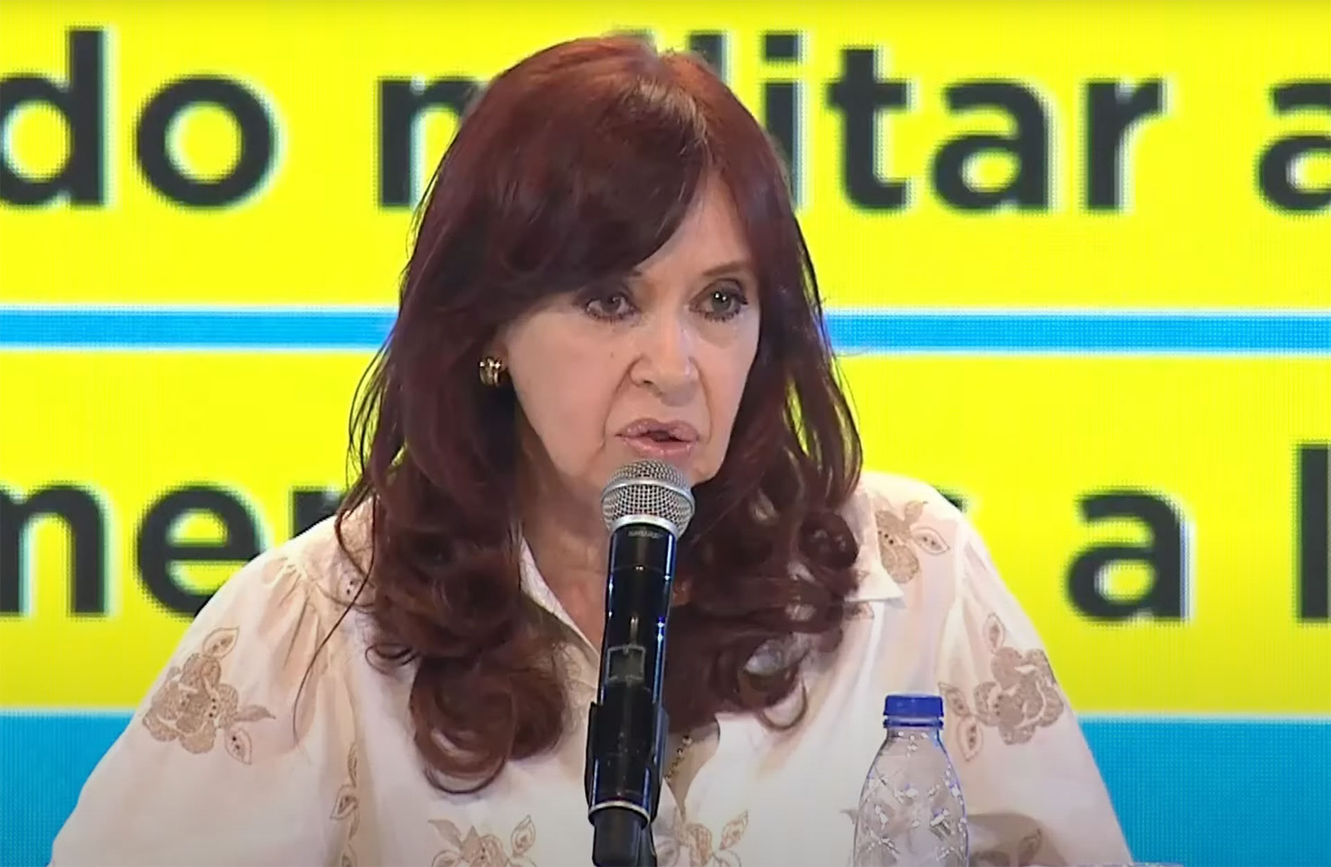 Cristina intentará, ni más ni menos, trasladarle la culpa de la inflación y la recesión al Fondo Monetario Internacional. Casi como si el derrumbe de la economía argentina fuera obra exclusiva del FMI y de Alberto Fernández