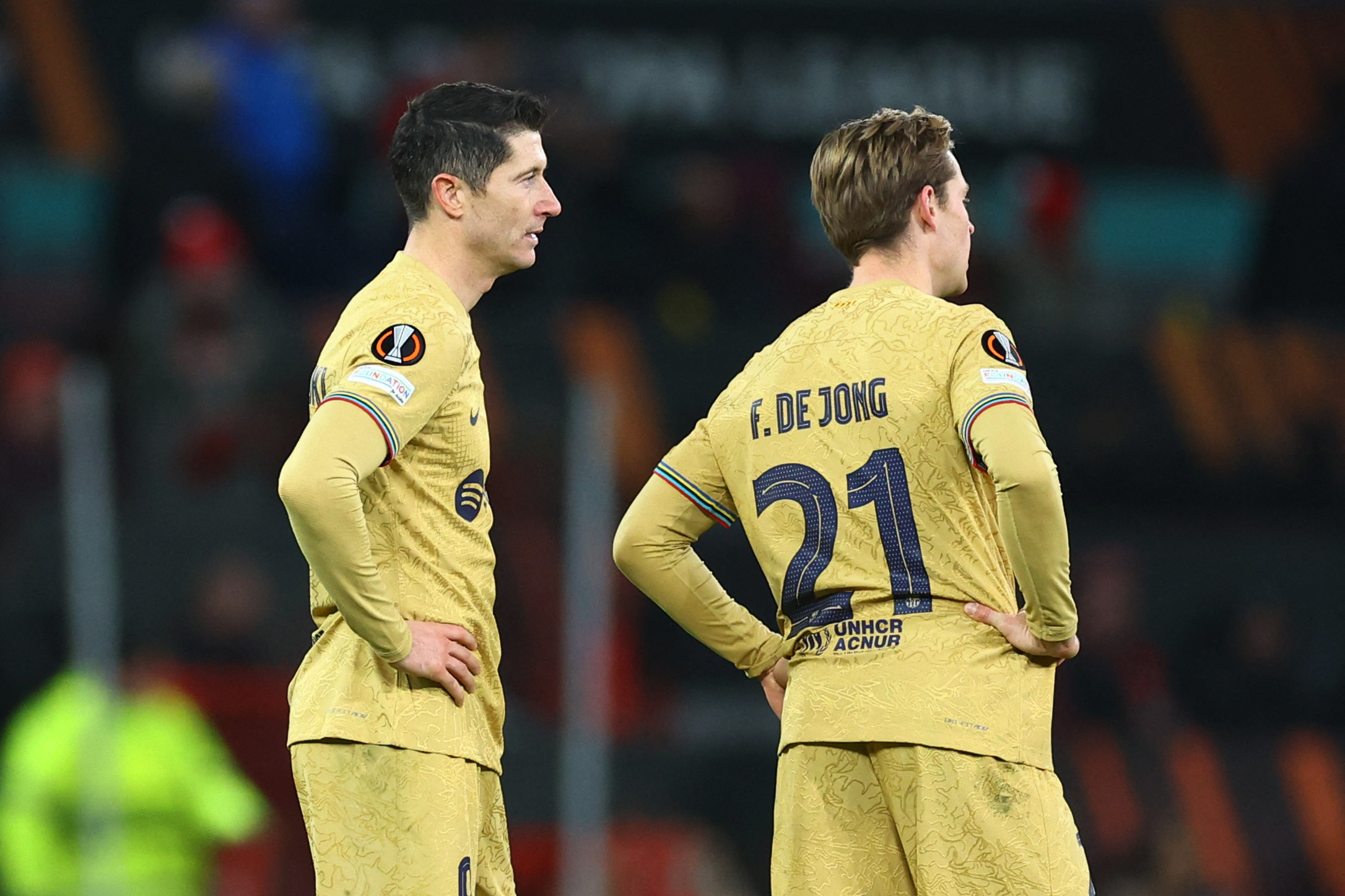 Manchester United eliminó al Barcelona de la Europa League (Reuters)