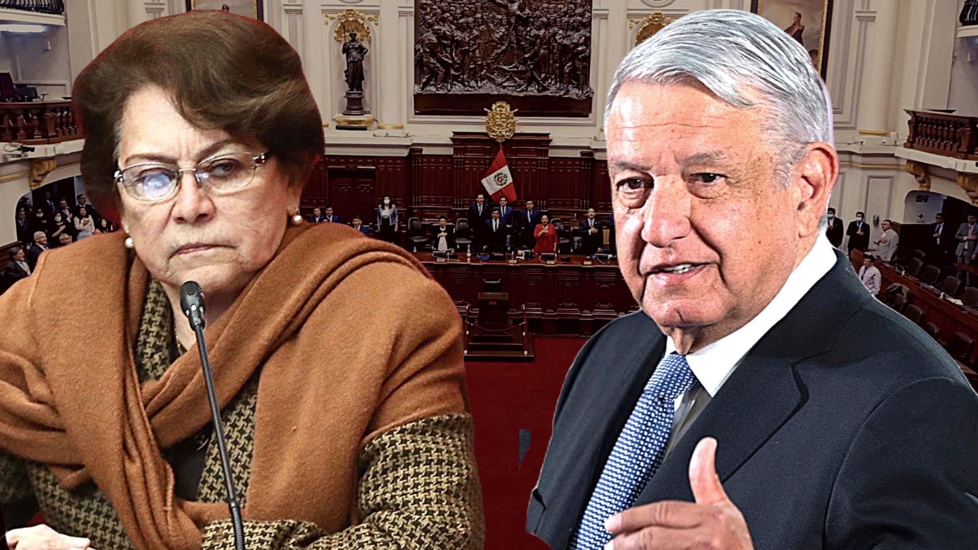 Congresista Gladys Echaíz pedirá al Parlamento nombrar persona non grata en Perú a AMLO