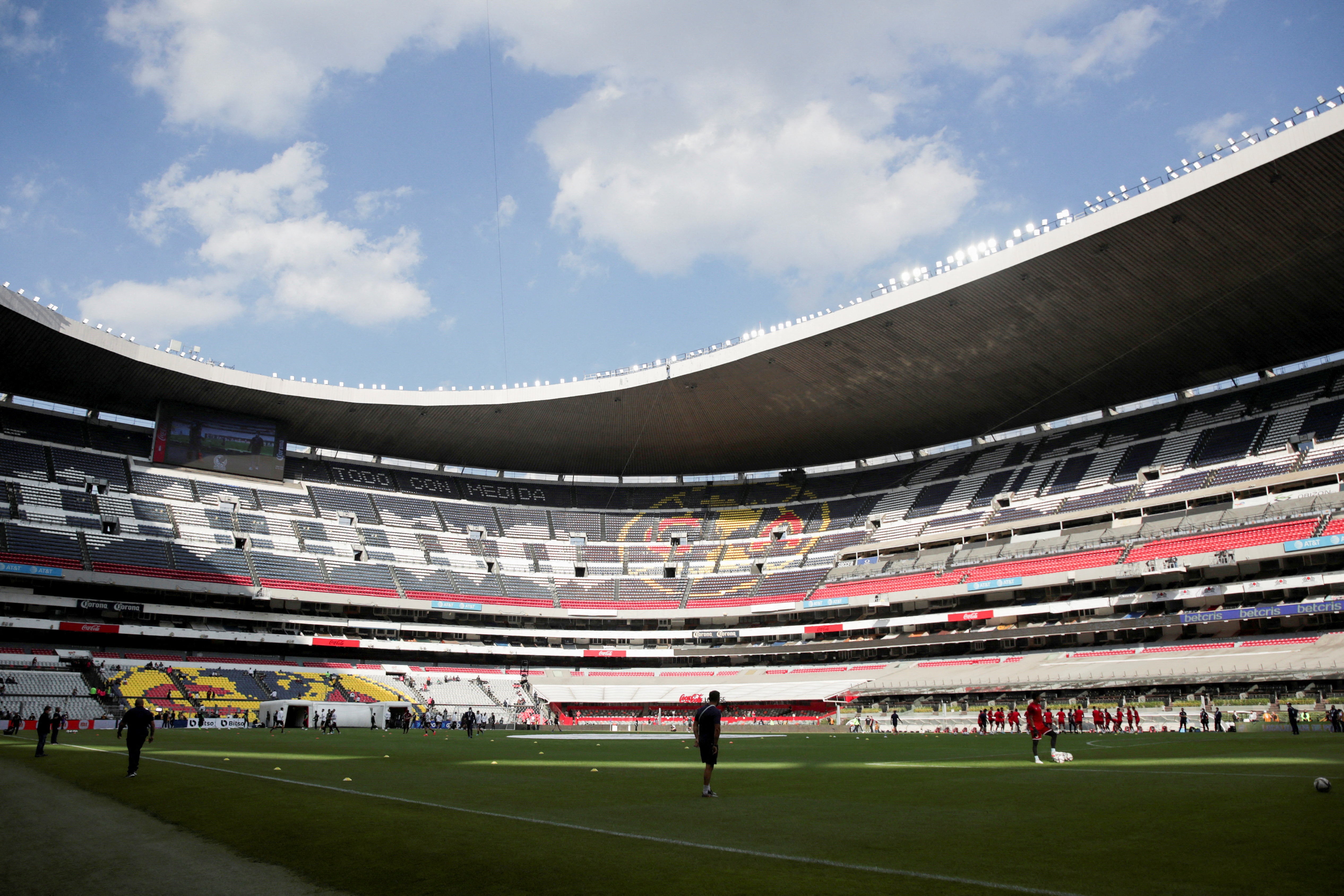 Estadio Azteca emerges as one of the main stadiums to host the Canelo Alvarez fight in the country (Reuters/Henry Romero)