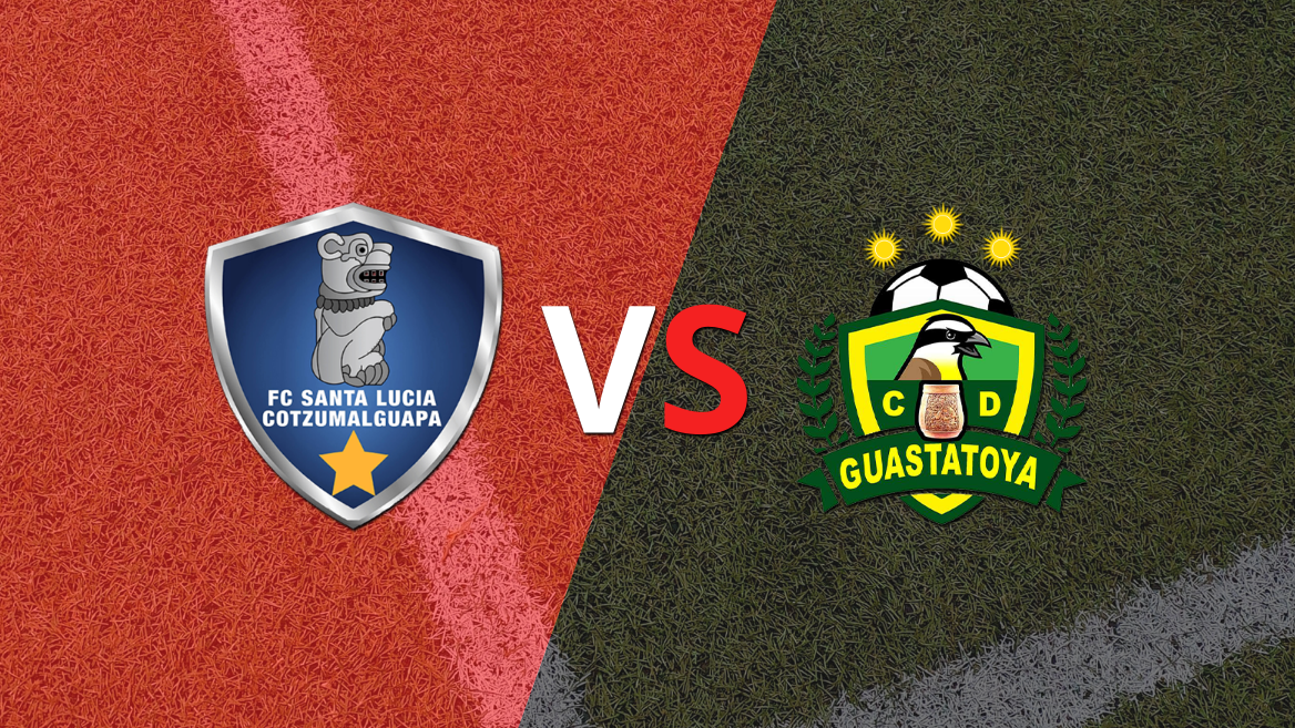 Santa Lucía C. y Guastatoya empataron 1 a 1