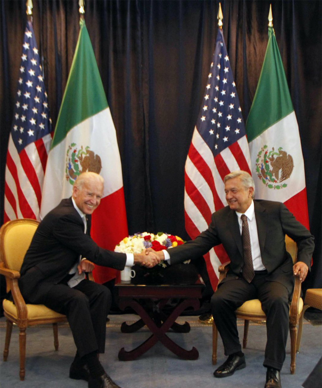 Joe Biden y AMLO sostuvieron una reunión en cordialidad cuando el estadounidense era vicepresidente (Foto: Cuartoscuro)