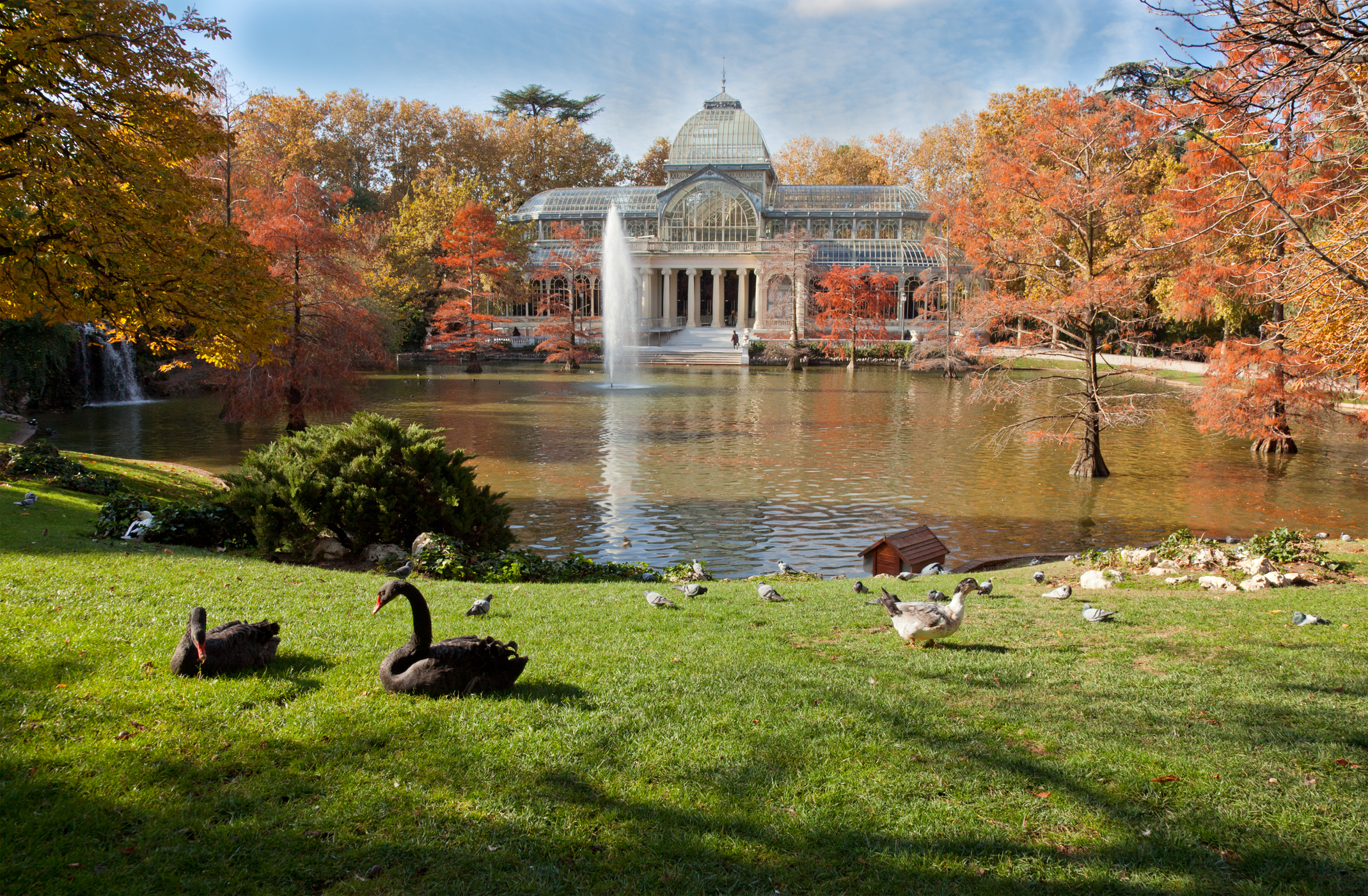 El Palacio de Cristal, en el parque del Retiro (Getty Images)