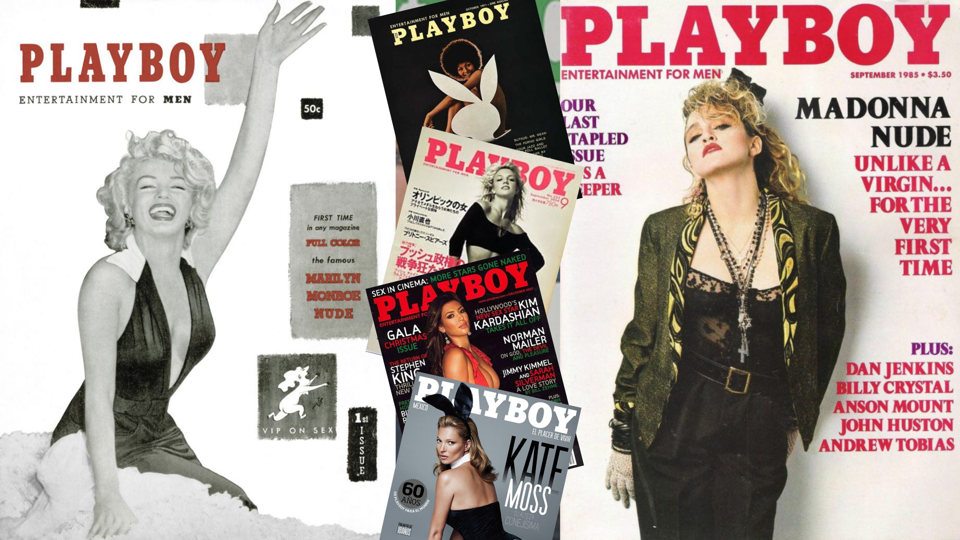 Algunas de las portadas más icónicas de la revista de entretenimiento masculino Fotos: Revista Playboy / Archivo Web