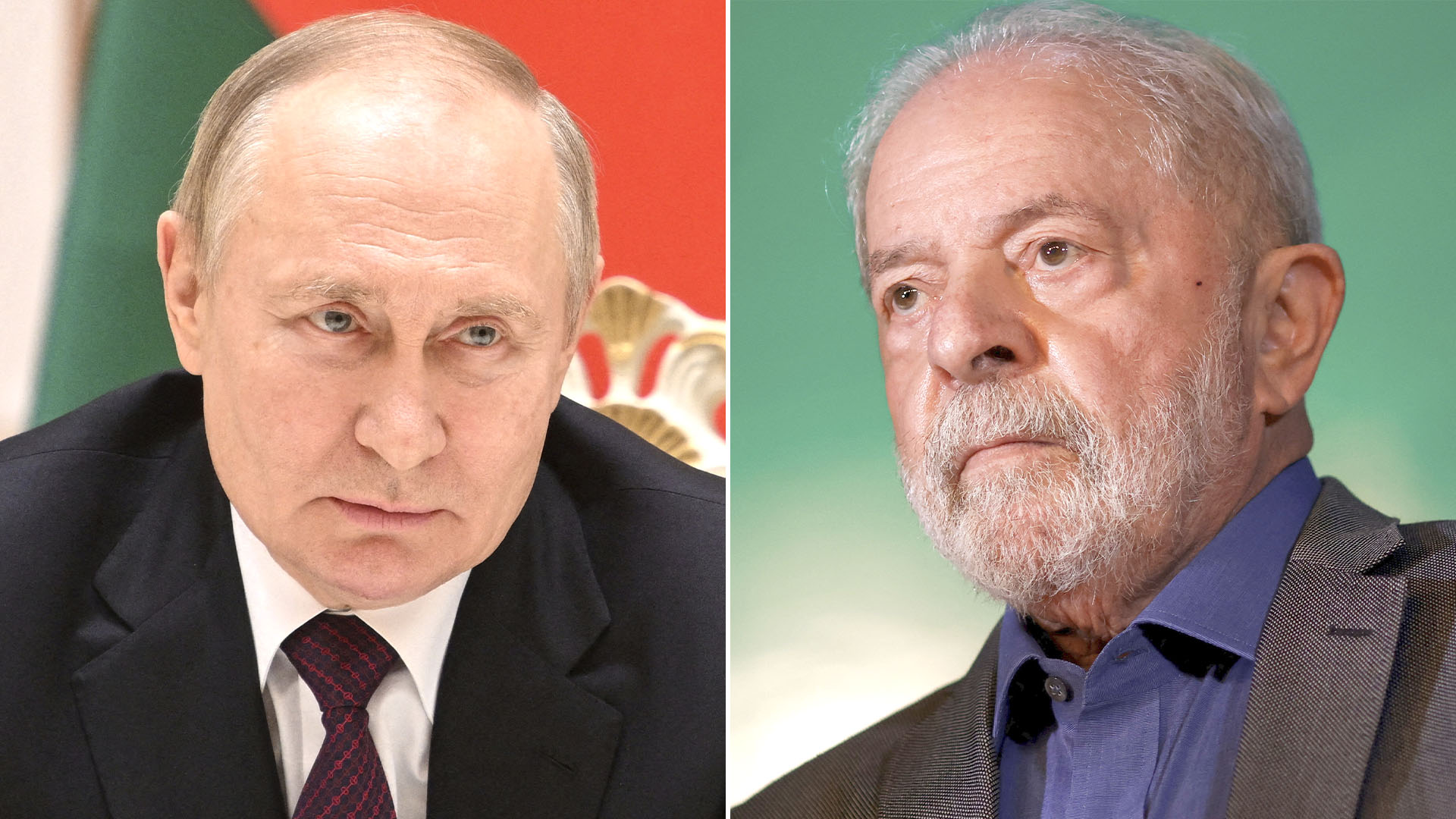 Vladimir Putin y Lula da Silva
