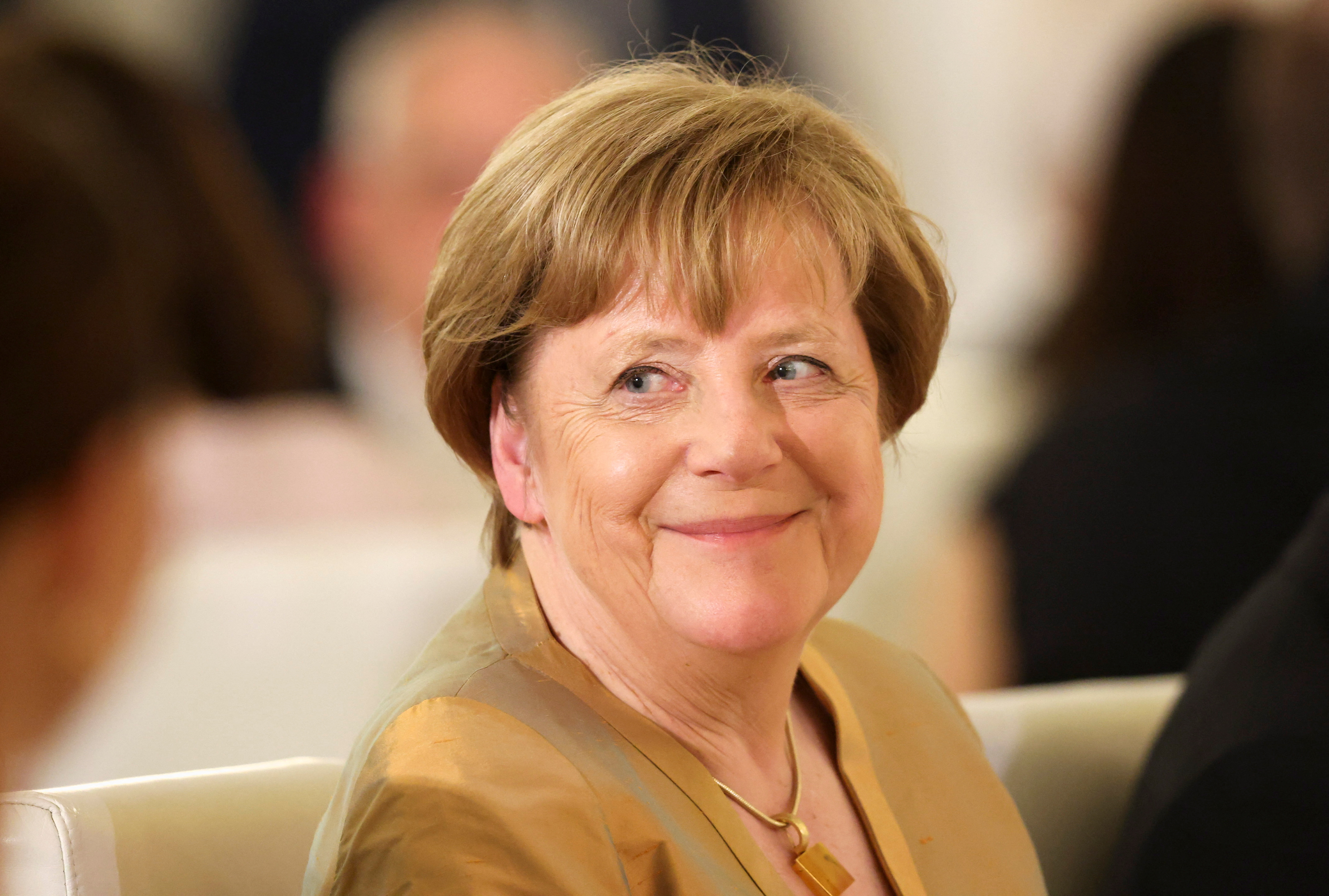 La ex canciller alemana Angela Merkel. Ian Vogler/ Piscina vía REUTERS
