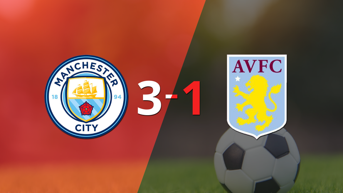 Contundente Victoria De Manchester City Sobre Aston Villa Infobae