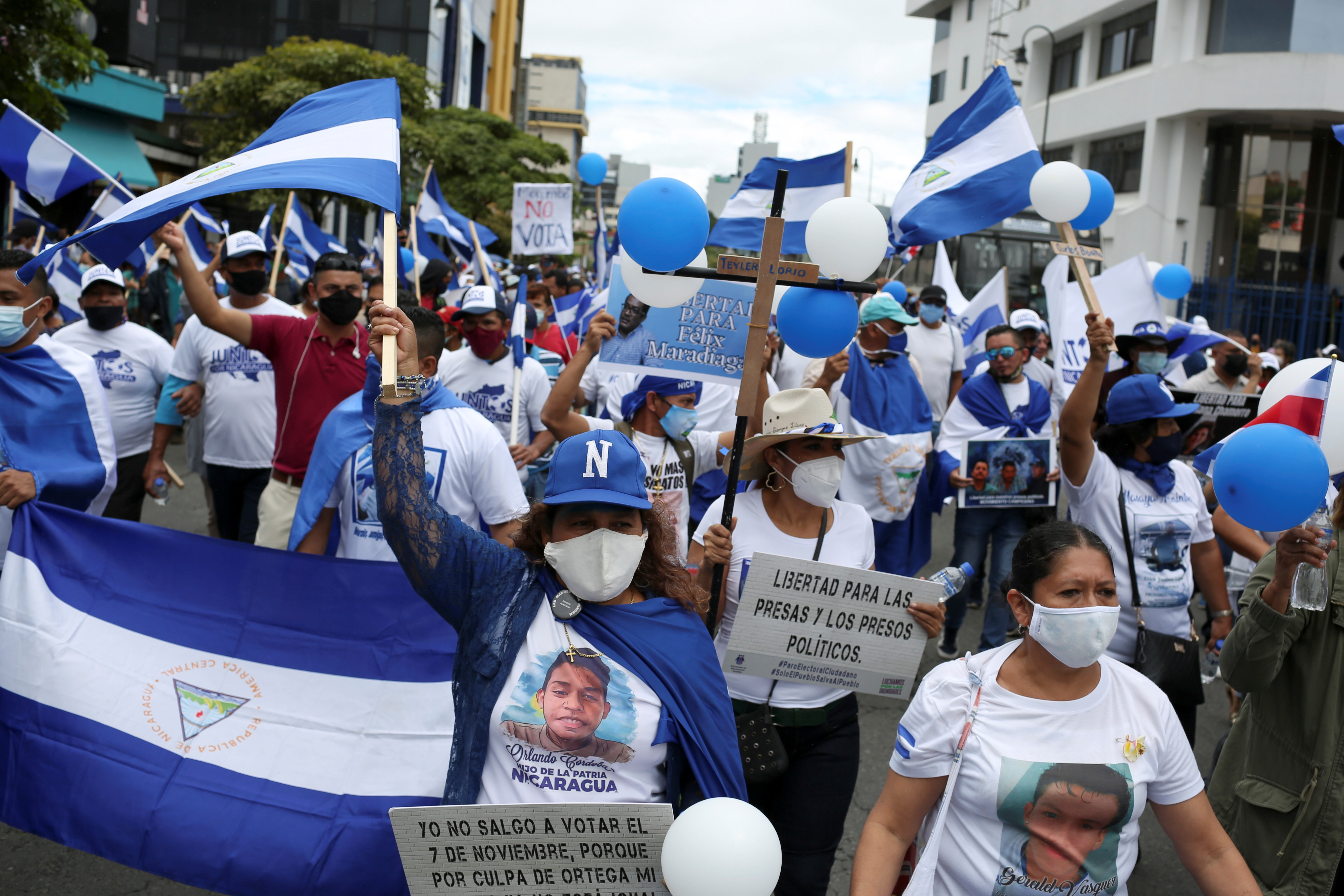 Protestas en Nicaragua (REUTERS/Mayela Lopez)