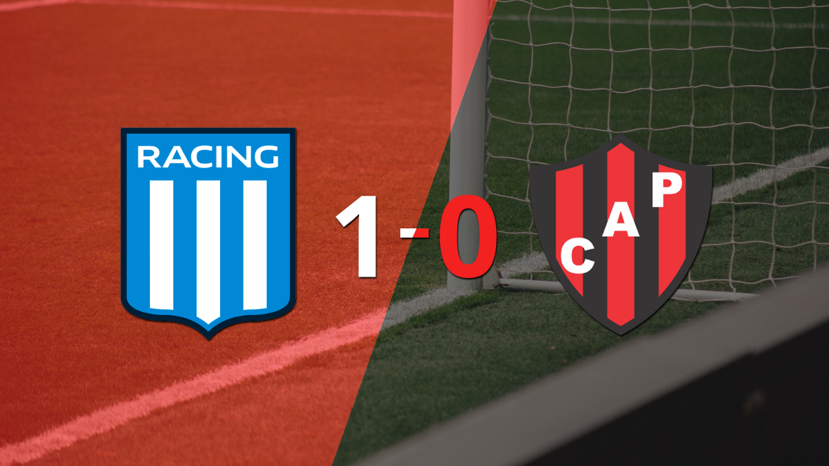 Racing Club derrotó en casa 1-0 a Patronato
