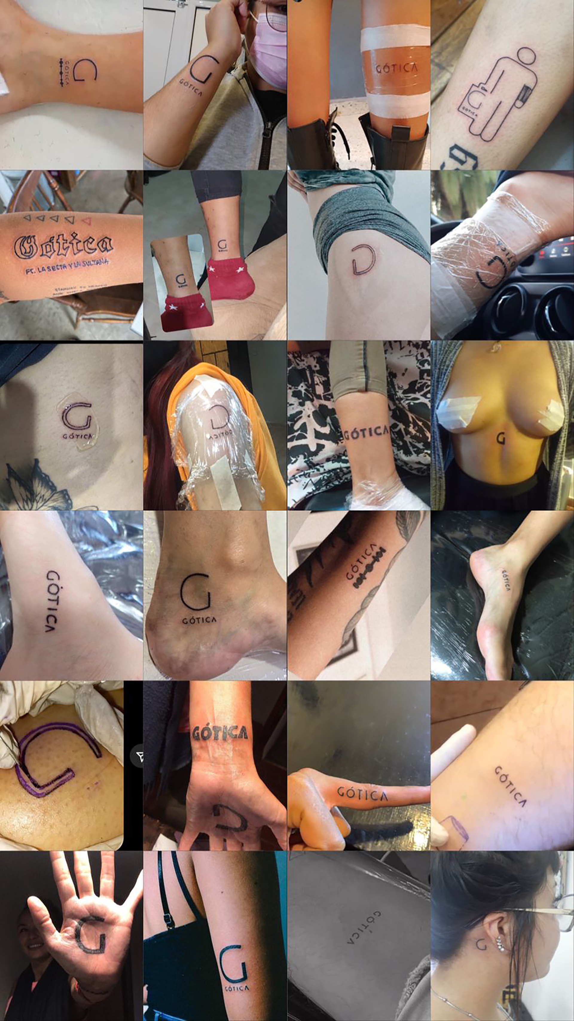 Viral: una emprendedora logró que 165 clientes se tatuaran su marca a  cambio de una orden de compra de $ - Infobae