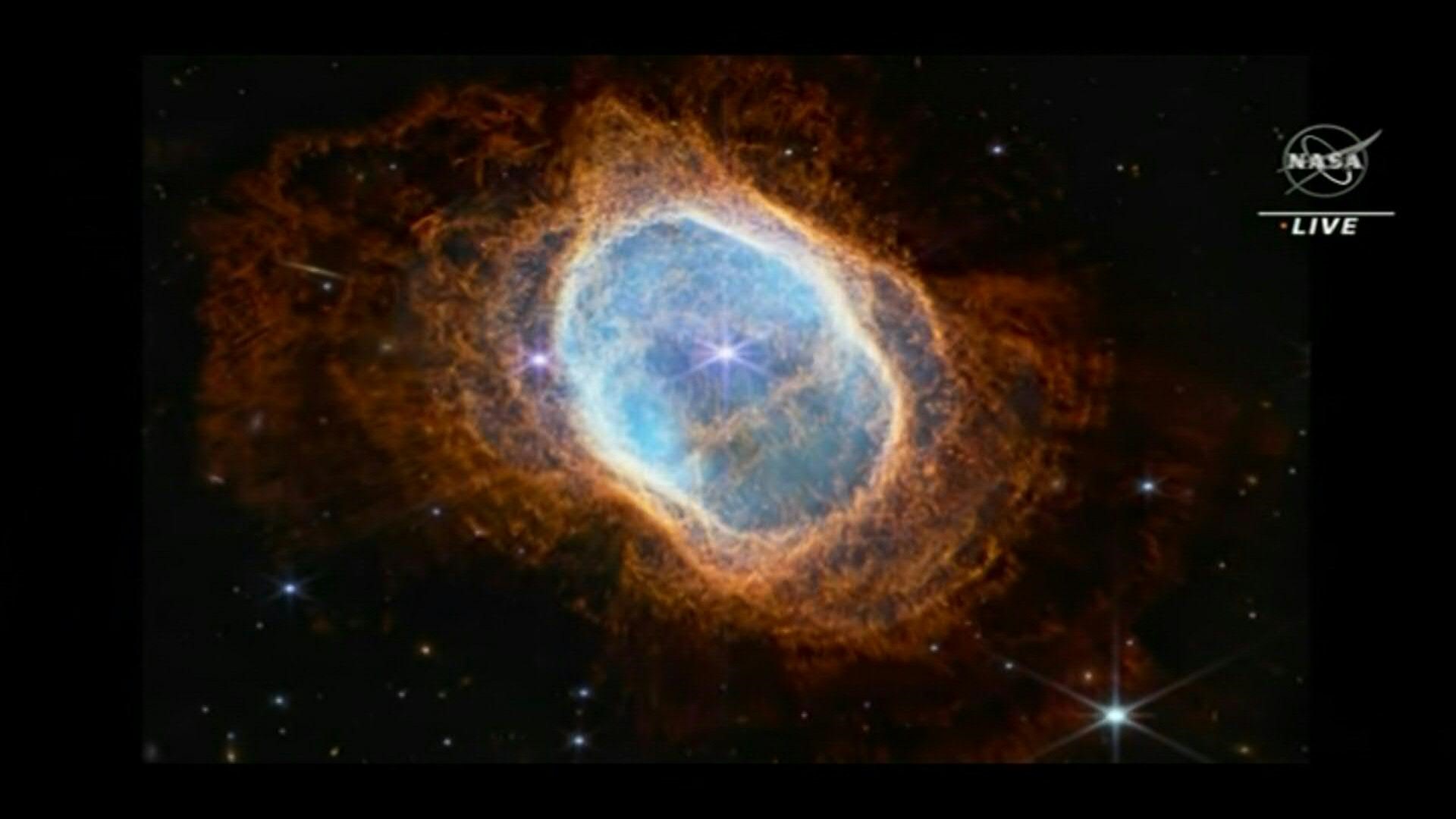 Fotografía realizada por el telescopio James Webb. (foto: NASA)