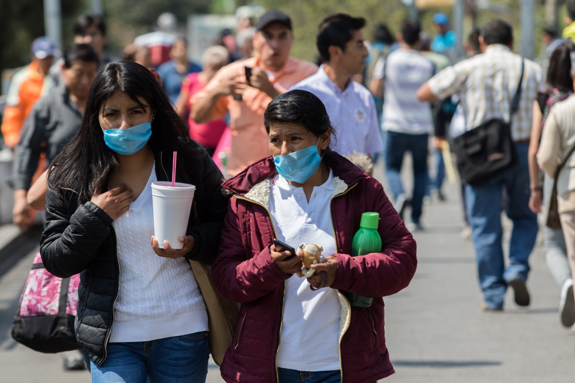 La Secretaría de Salud informó que durante la temporada invernal se registrarán múltiples enfermedades respiratorias (Foto: Moisés Pablo/Cuartoscuro.com)