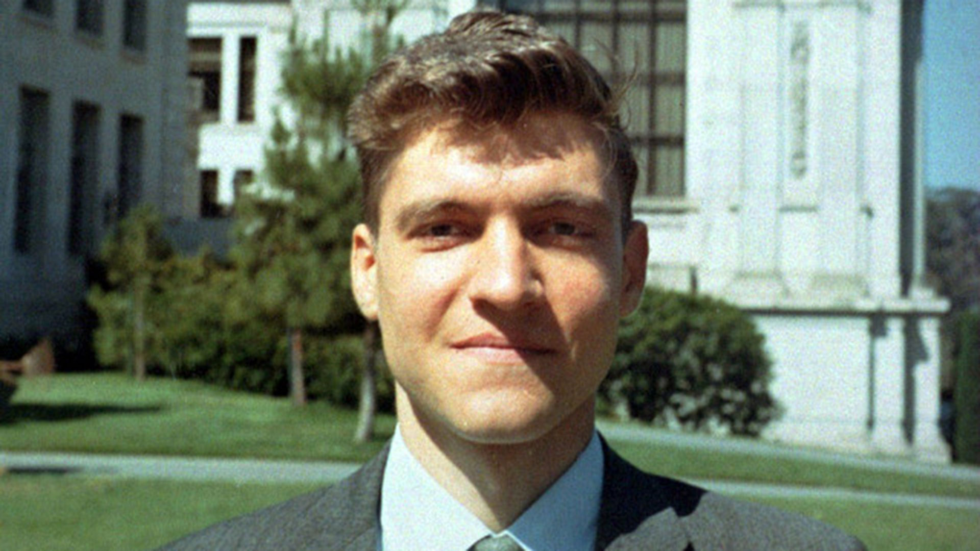 Kaczynski  en 1967 como asistente de un profesor en Berkeley