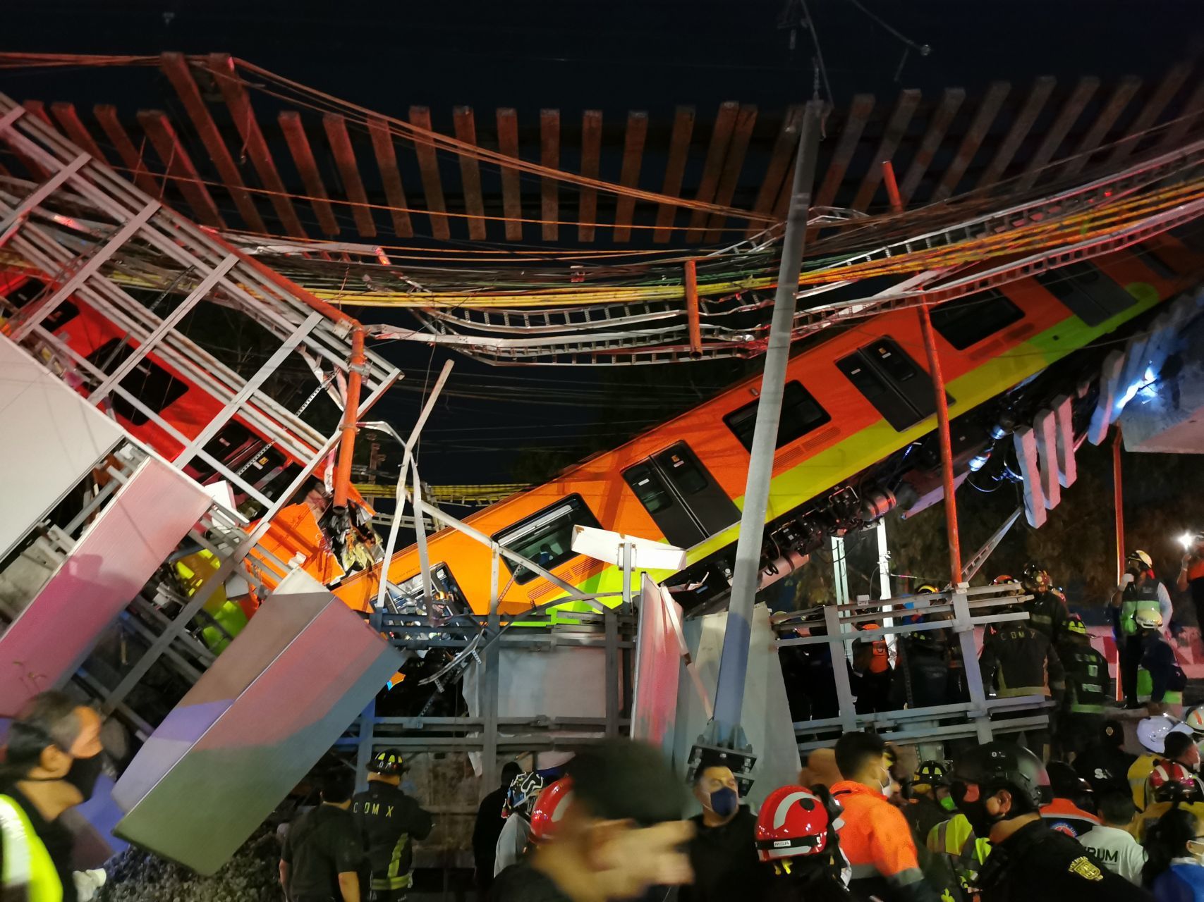 El próximo 3 de mayo se cumplirán dos años del colapso en la Línea 12 del Metro, que dejó 26 personas sin vida 
(ESPECIAL /CUARTOSCURO.COM)