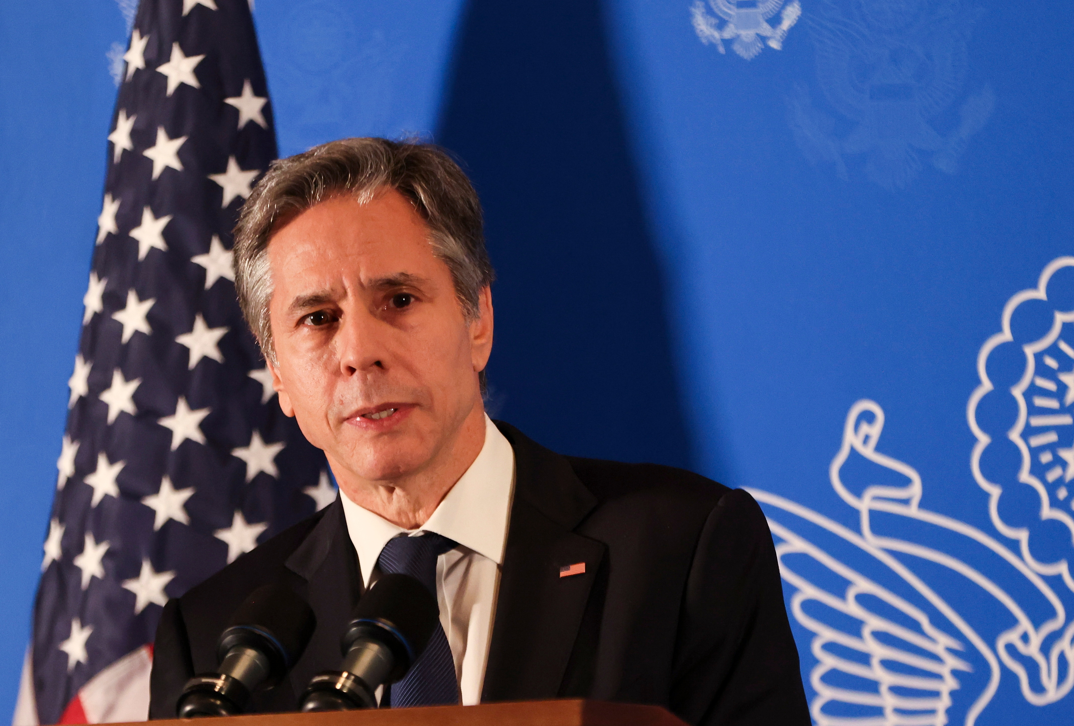 El secretario de Estado de Estados Unidos, Antony Blinken (EFE/EPA/Ronen Zvulun)