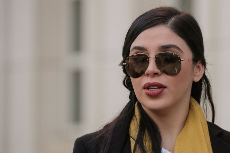 La esposa de El Chapo Guzmán fue detenida este lunes.
REUTERS/Brendan McDermid