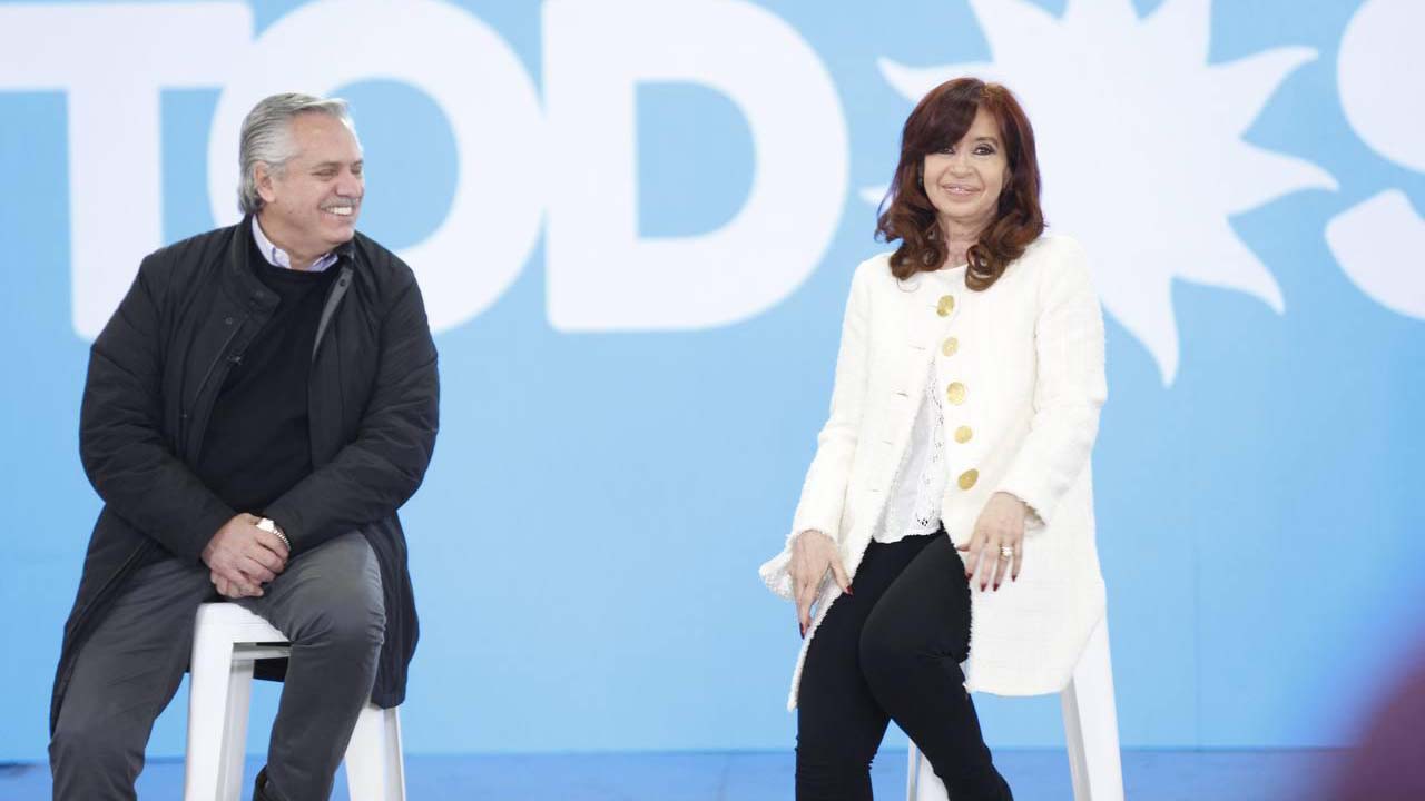 El día que Alberto Fernández y Cristina Kirchner presentaron a los candidatos que perdieron.