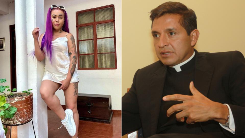 Yina Calderón contó que decidió buscar al Padre Chucho tras tener una experiencia paranormal muy grave (@yinalcaderondj/Instagram y Colprensa)