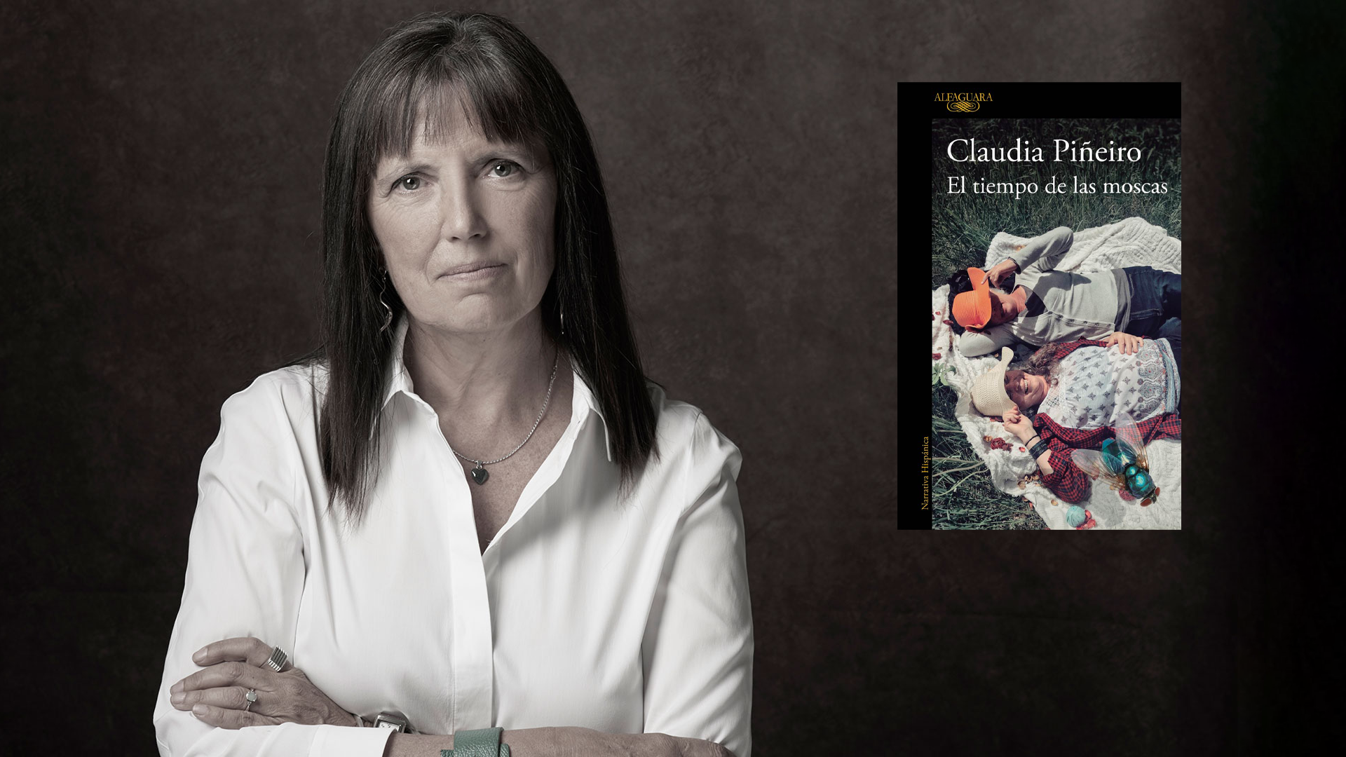 "El tiempo de las moscas", la nueva novela de Claudia Piñeiro, fue uno de los libros más vendidos del stand de Penguin Random House. 